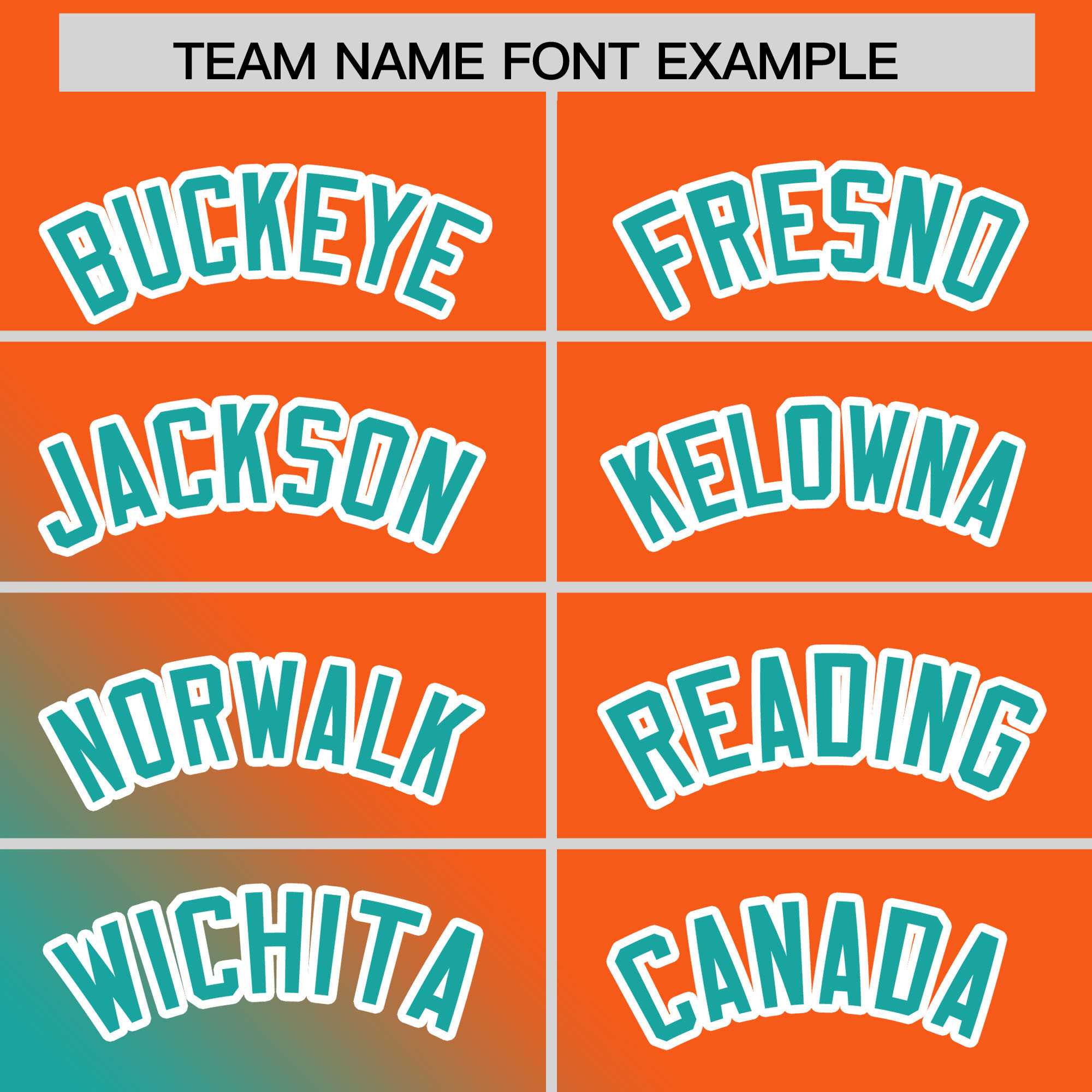 Custom Orange Aqua Diagonal Stripe Personalized Gradient Fashion Baseball Jersey