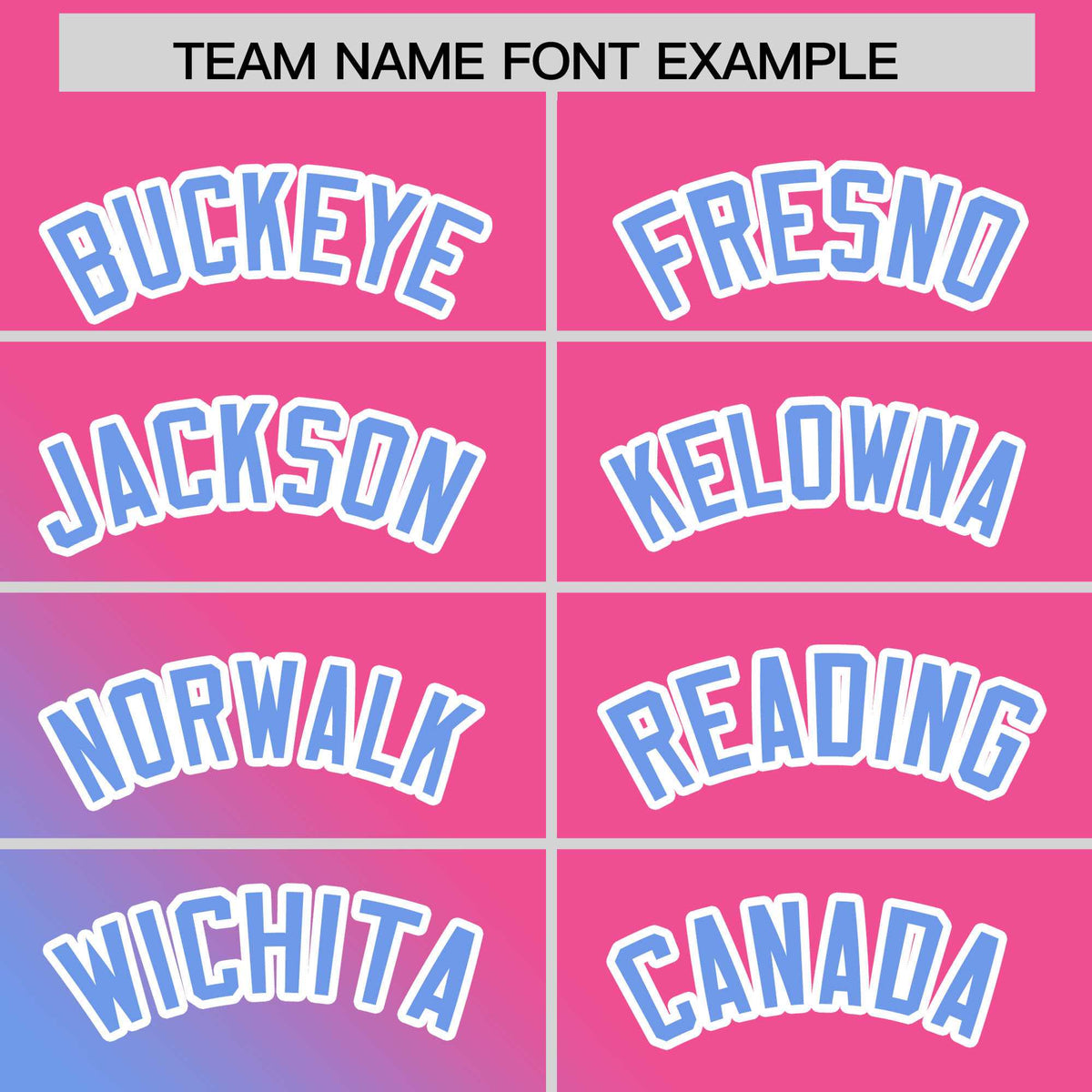 Custom Pink Light Blue Diagonal Stripe Personalized Gradient Fashion Baseball Jersey