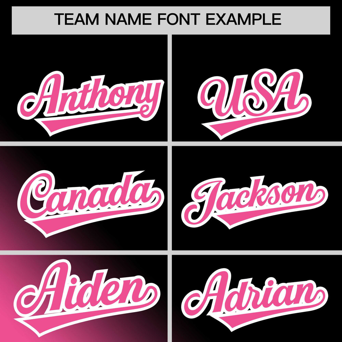 Custom Black Pink Diagonal Stripe Personalized Gradient Fashion Baseball Jersey