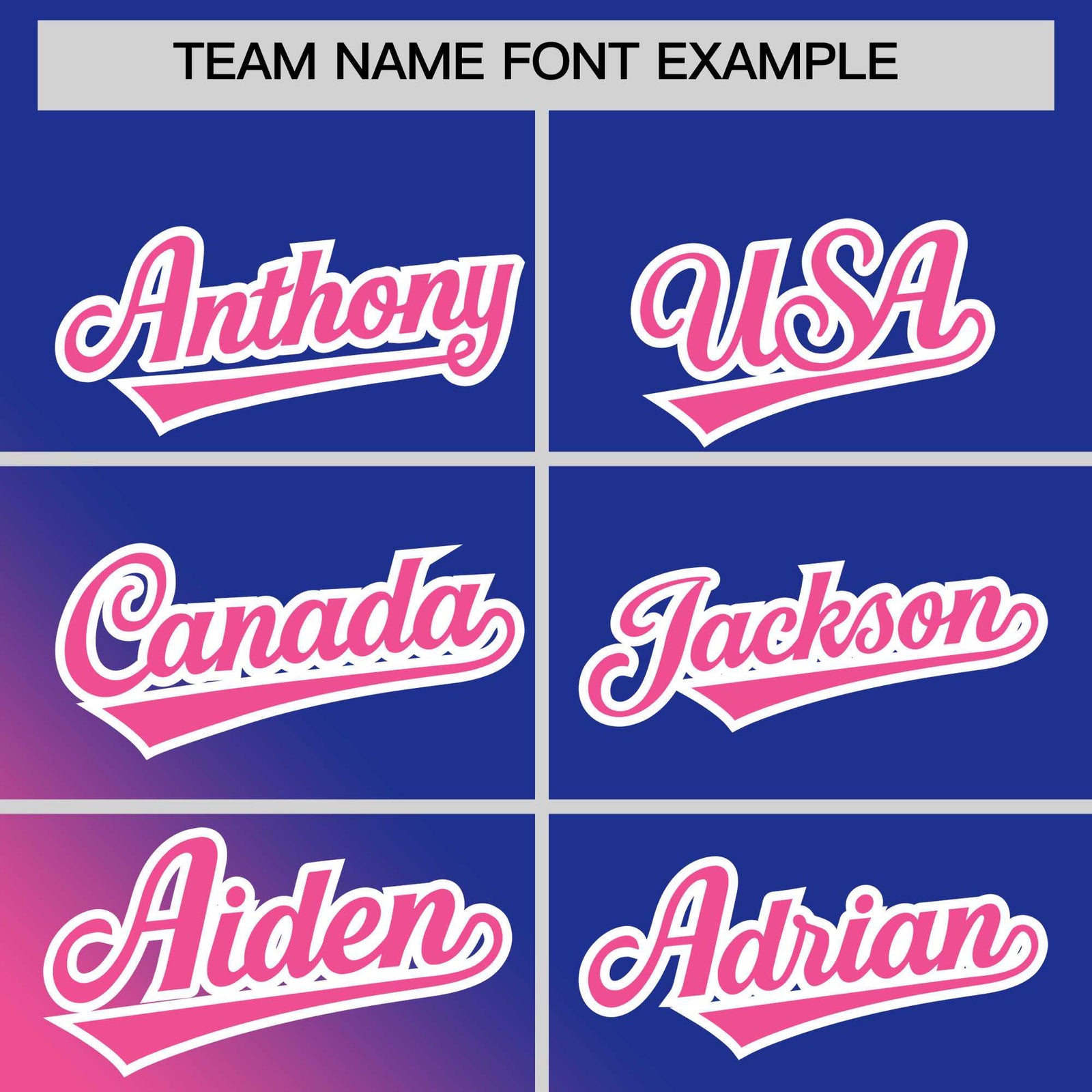 Custom Royal Pink Diagonal Stripe Personalized Gradient Fashion Baseball Jersey