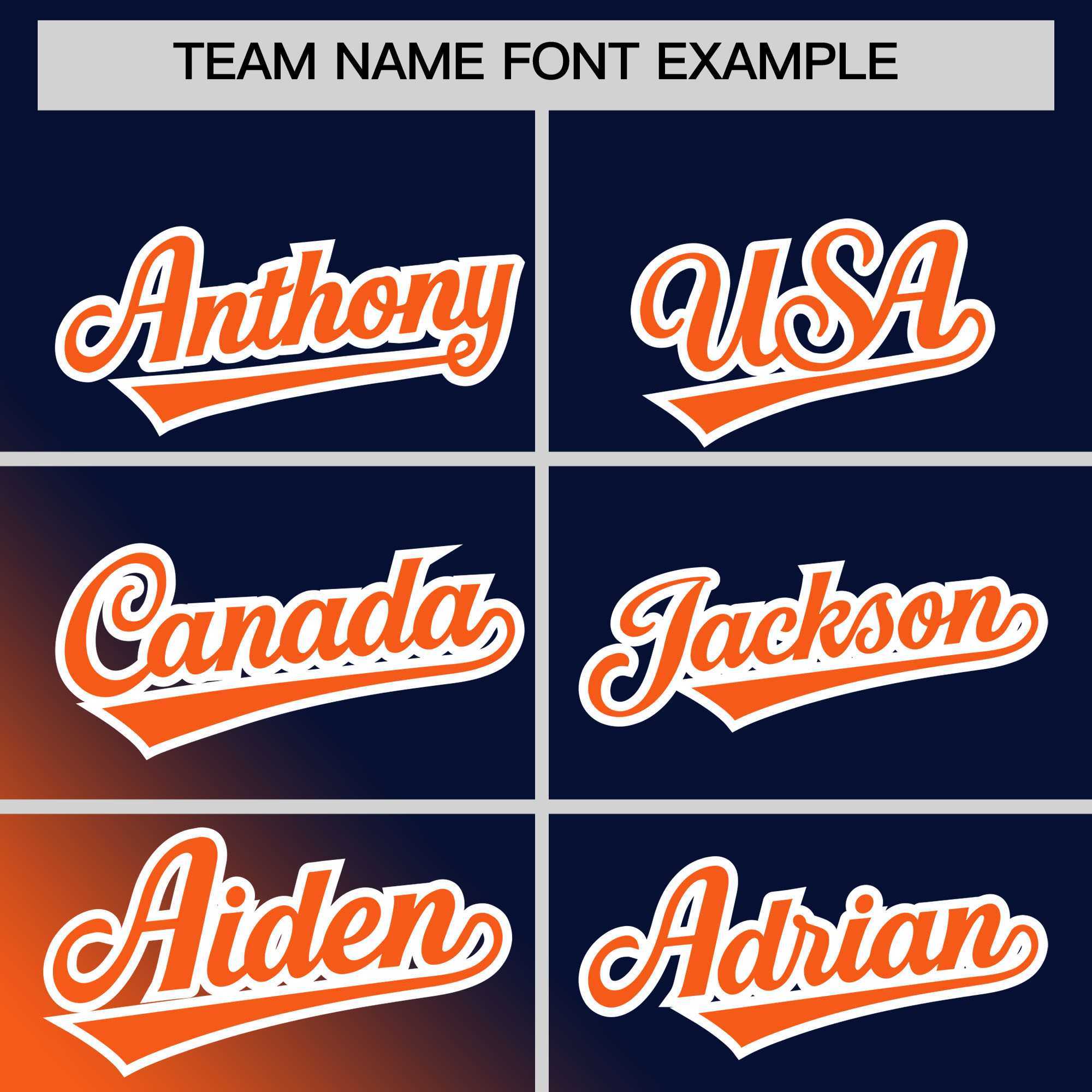 Custom Navy Orange Diagonal Stripe Personalized Gradient Fashion Baseball Jersey