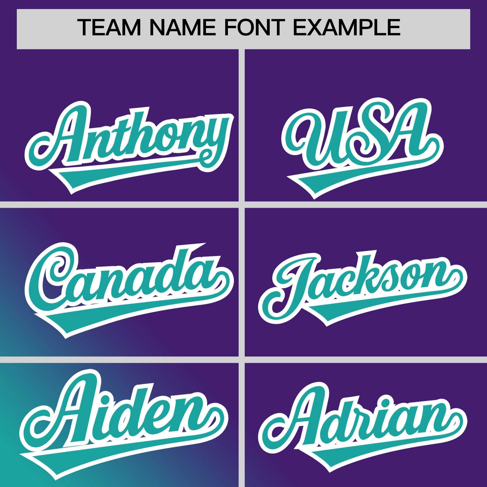 Custom Purple Aqua Diagonal Stripe Personalized Gradient Fashion Baseball Jersey