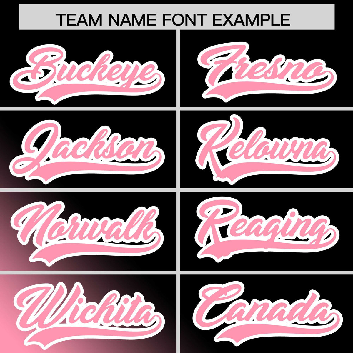 Custom Black Light Pink Diagonal Stripe Personalized Gradient Fashion Baseball Jersey