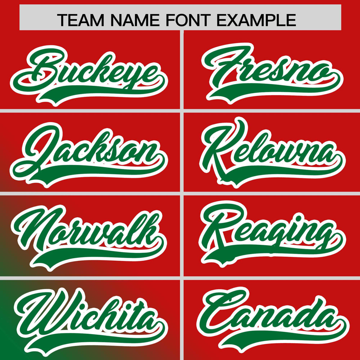 Custom Red Kelly Green Diagonal Stripe Personalized Gradient Fashion Baseball Jersey