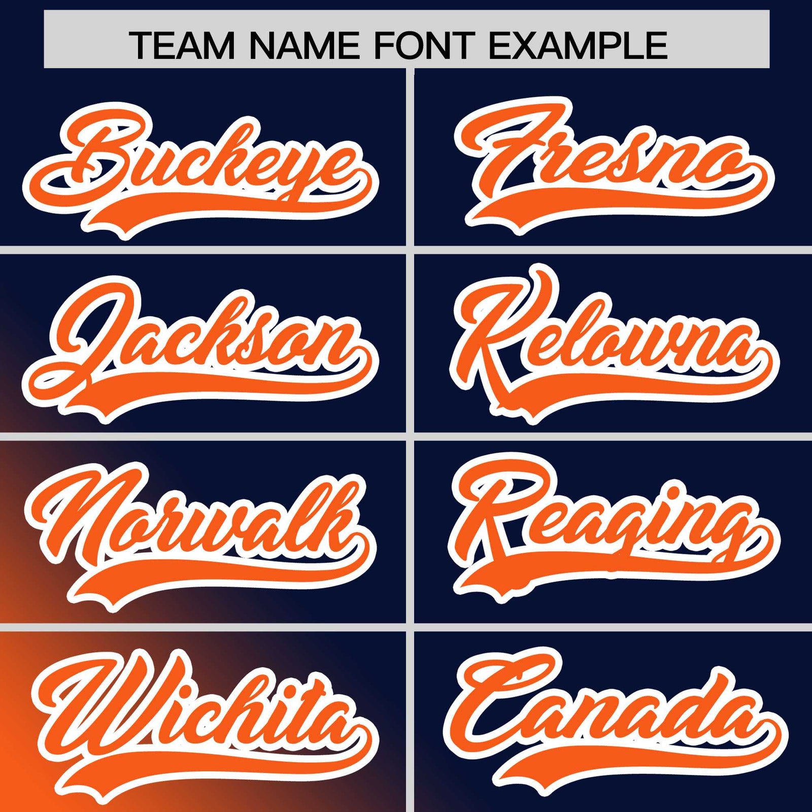 Custom Navy Orange Diagonal Stripe Personalized Gradient Fashion Baseball Jersey