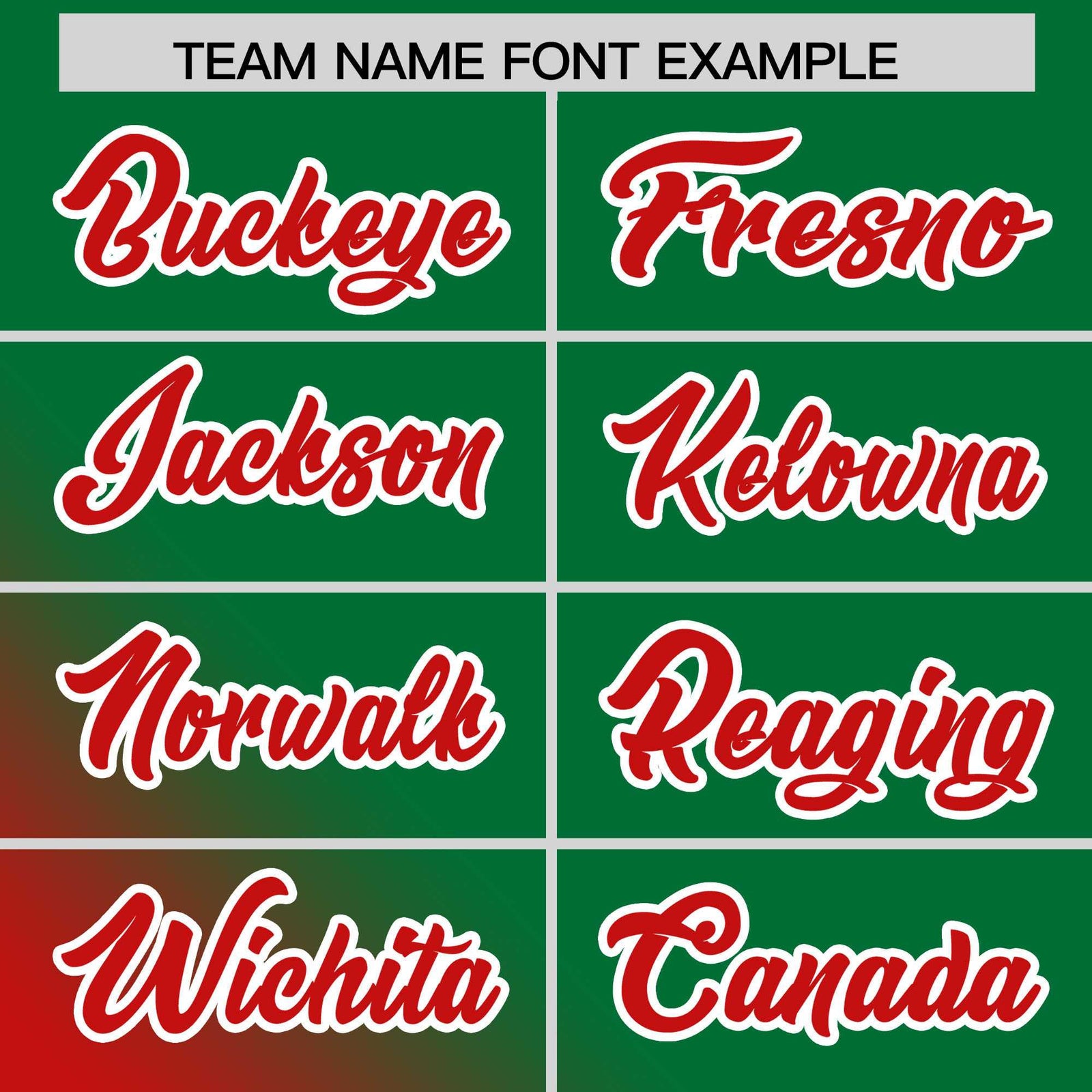 Custom Kelly Green Red Diagonal Stripe Personalized Gradient Fashion Baseball Jersey