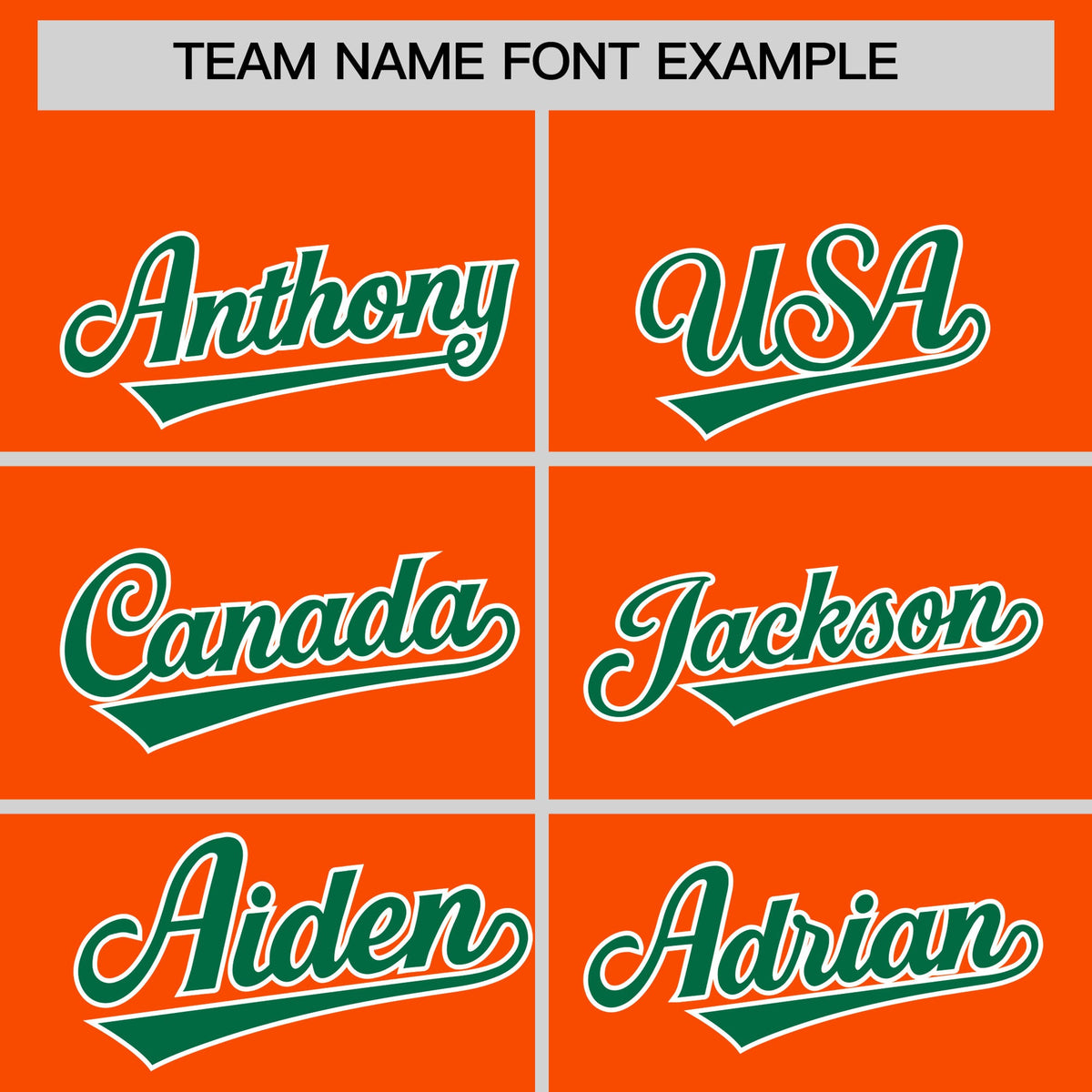 Custom Orange Kelly Green Personalized Classic Authentic Baseball Jersey
