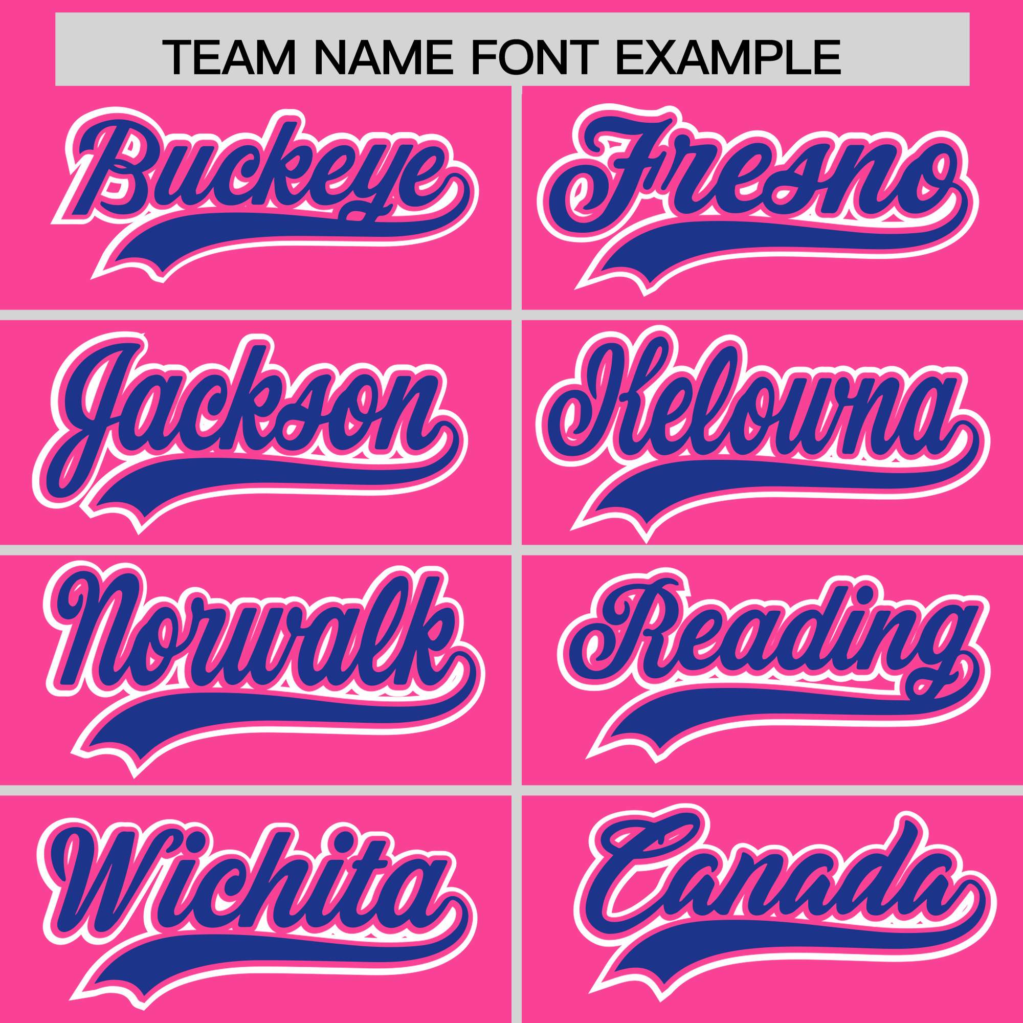 Custom Pink Royal Contrast Raglan Sleeves Authentic Baseball Jersey