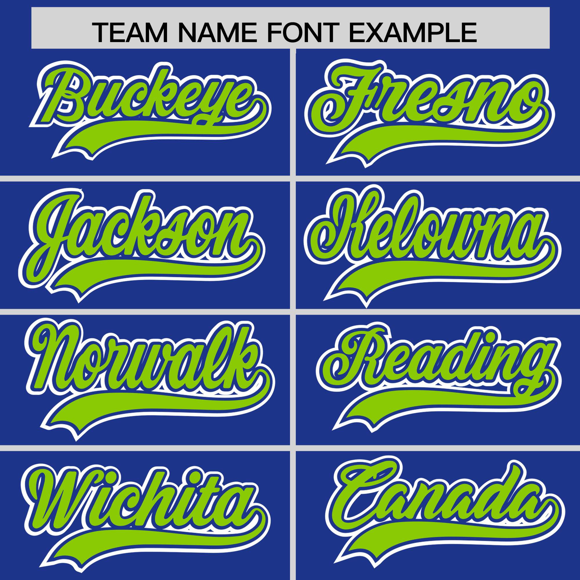 Custom Royal Neon Green Contrast Raglan Sleeves Authentic Baseball Jersey