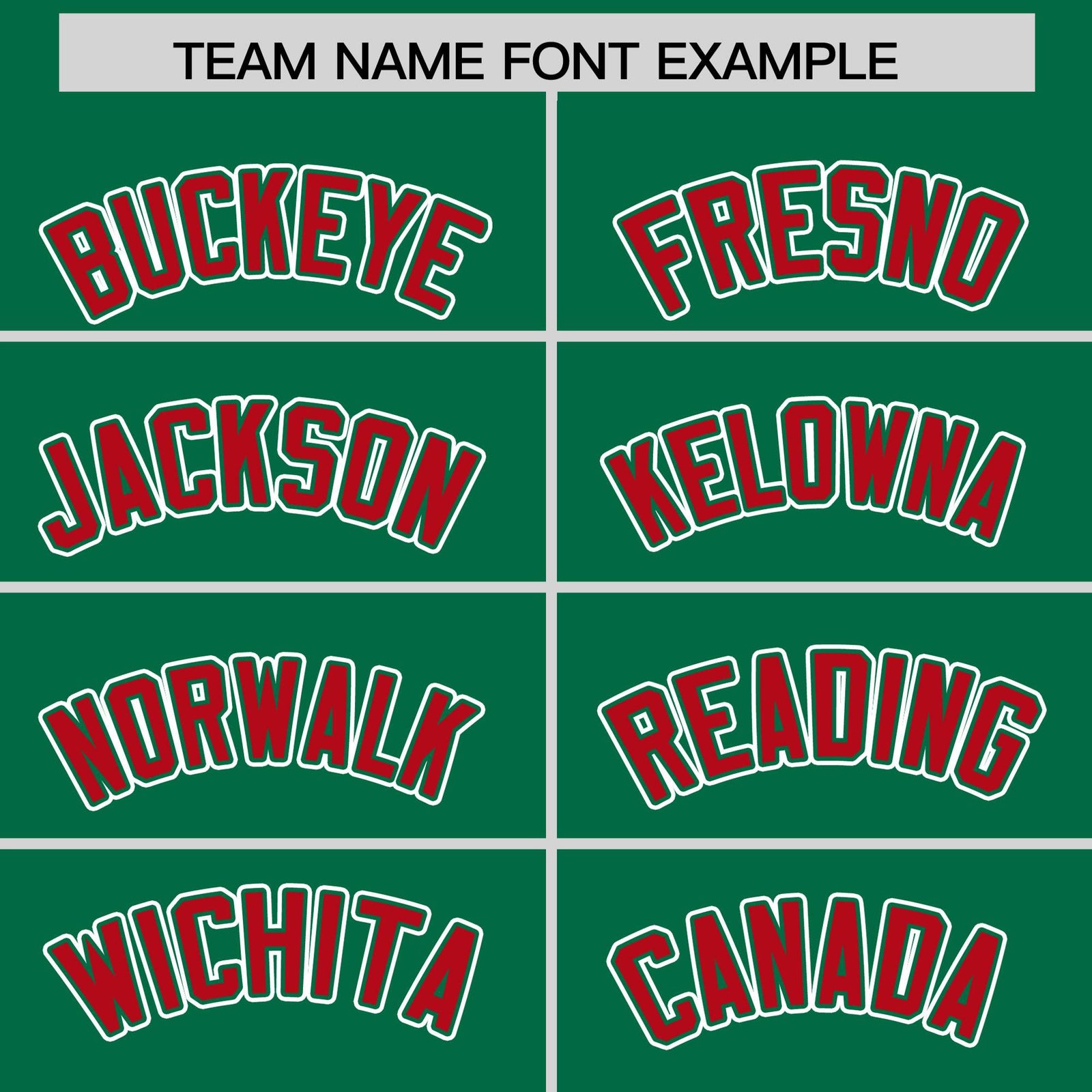 Custom Kelly Green Red Contrast Raglan Sleeves Authentic Baseball Jersey