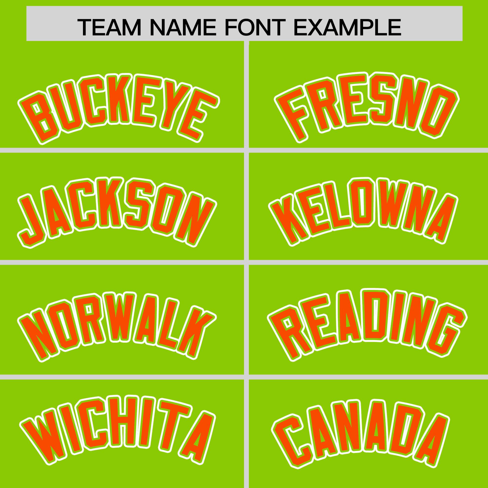 Custom Neon Green Orange Contrast Raglan Sleeves Authentic Baseball Jersey