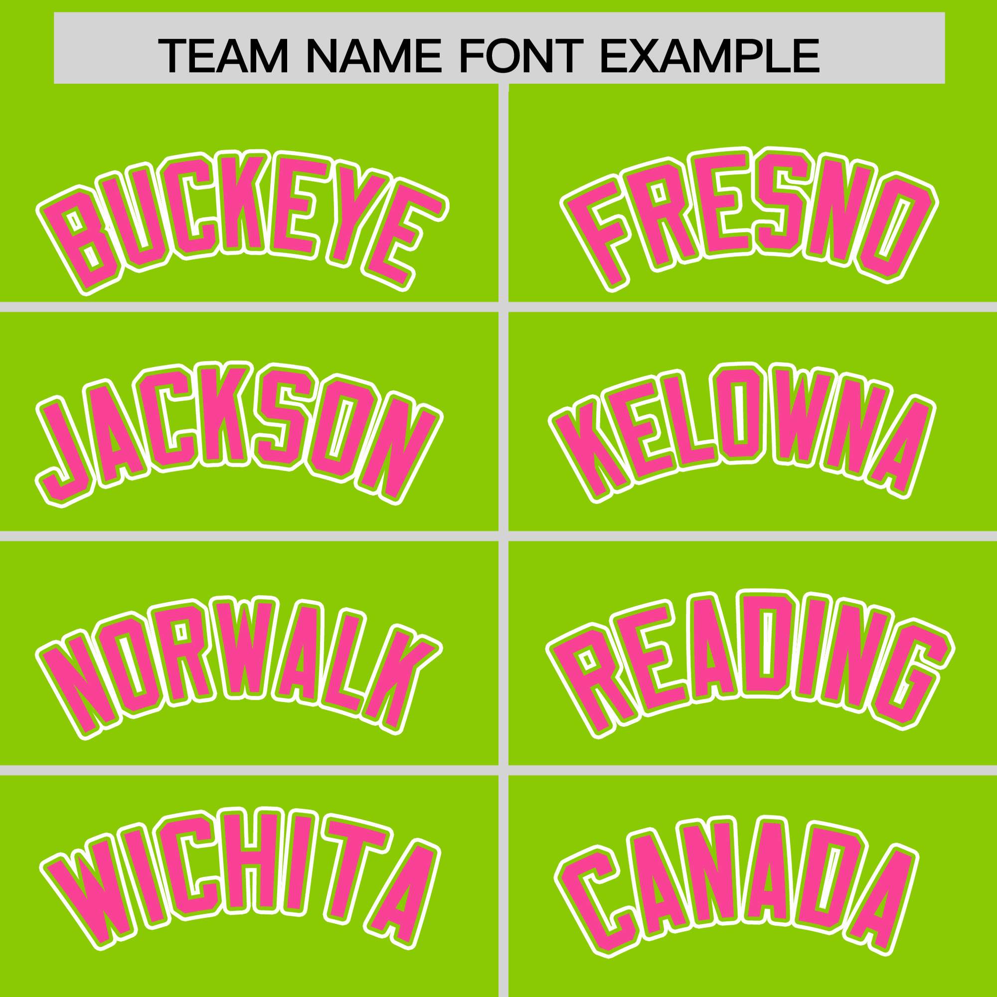 Custom Neon Green Pink Contrast Raglan Sleeves Authentic Baseball Jersey