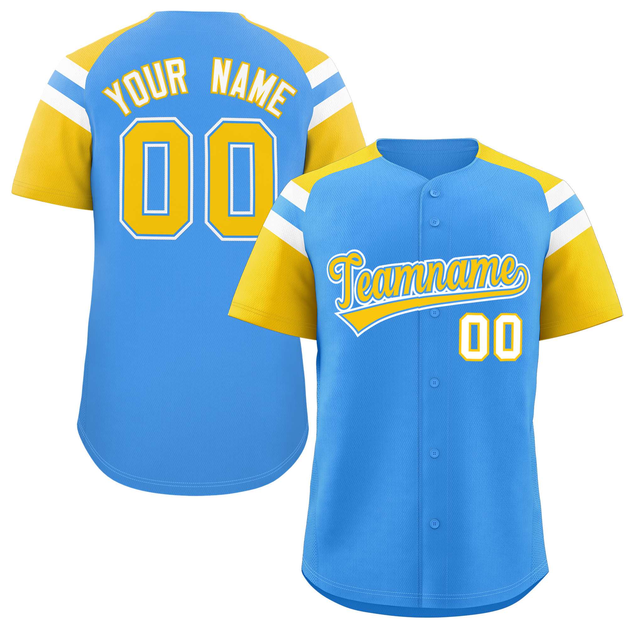 Custom-Powder-Blue-Gold-Contrast-Raglan-Sleeves-Authentic-Baseball-Jersey-048