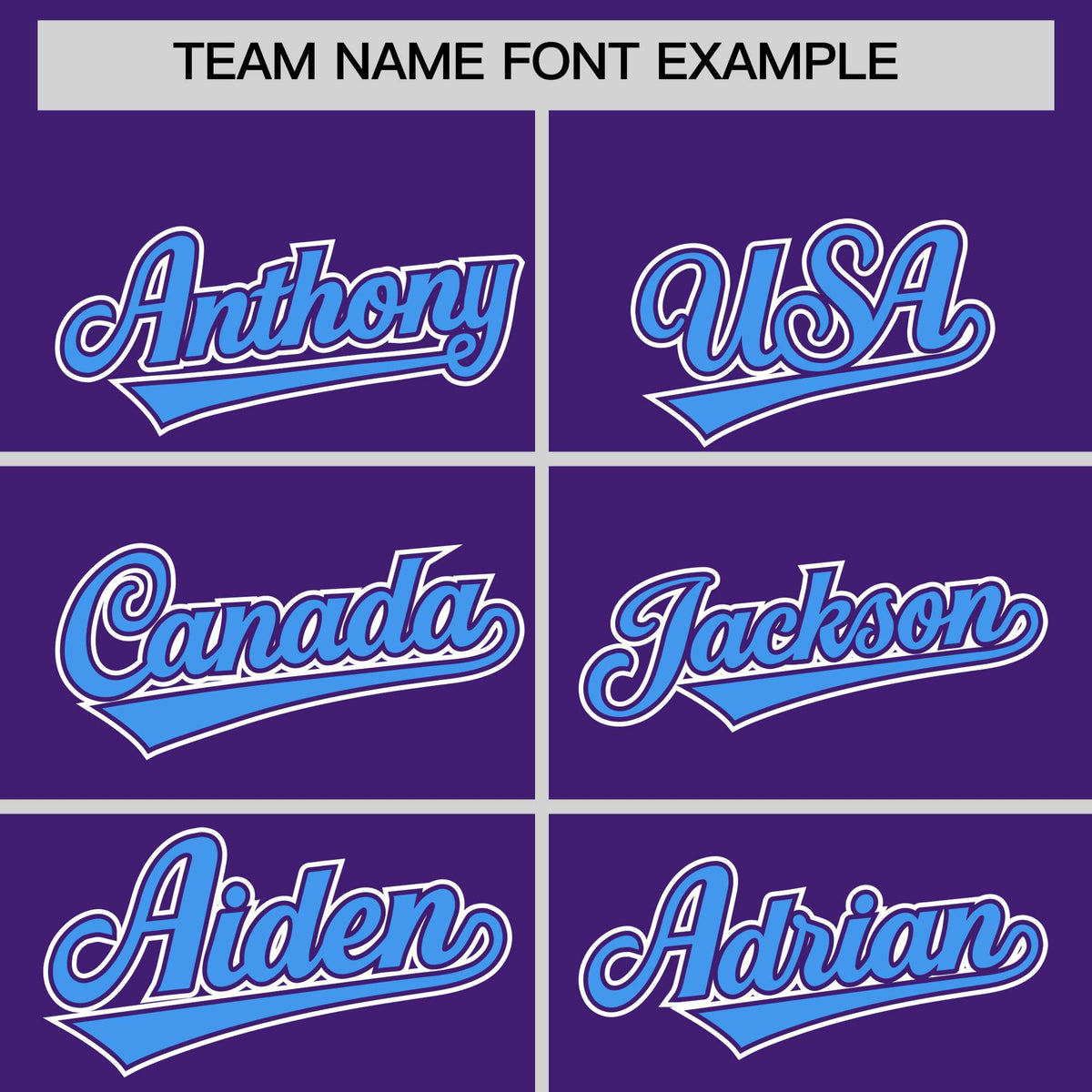 Custom Purple Powder Blue Contrast Raglan Sleeves Authentic Baseball Jersey