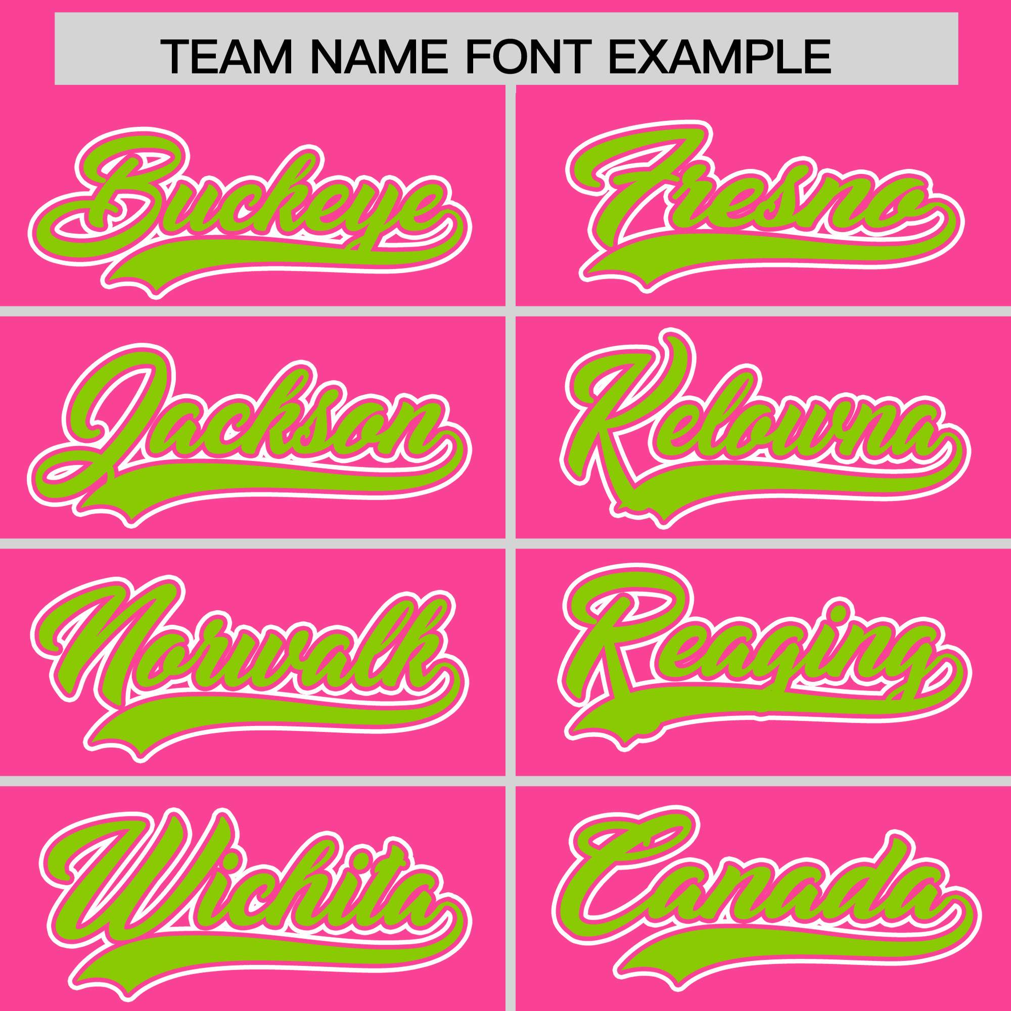 Custom Pink Neon Green Contrast Raglan Sleeves Authentic Baseball Jersey