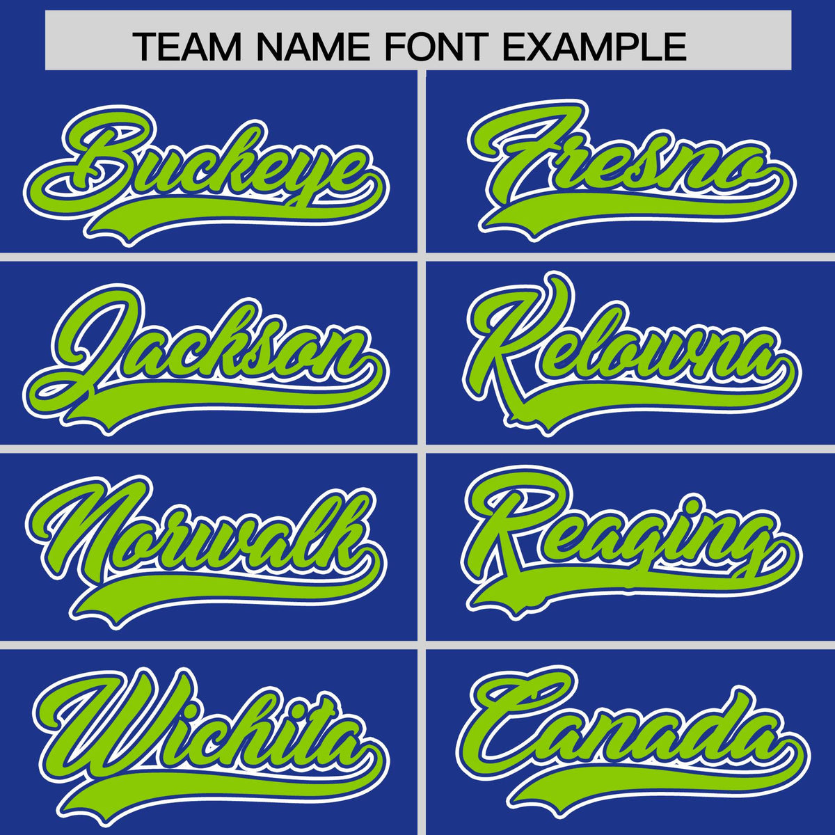 Custom Royal Neon Green Contrast Raglan Sleeves Authentic Baseball Jersey