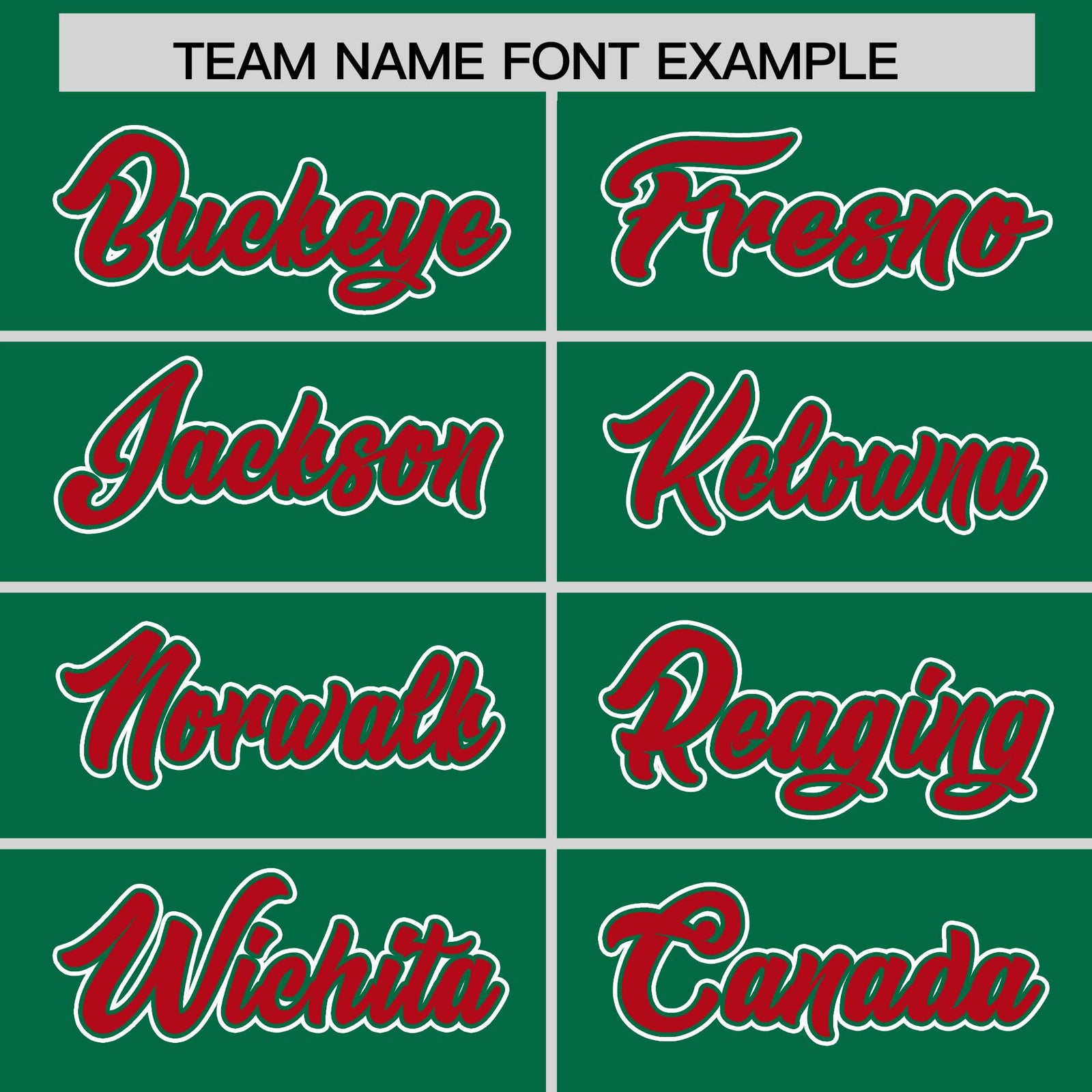 Custom Kelly Green Red Contrast Raglan Sleeves Authentic Baseball Jersey