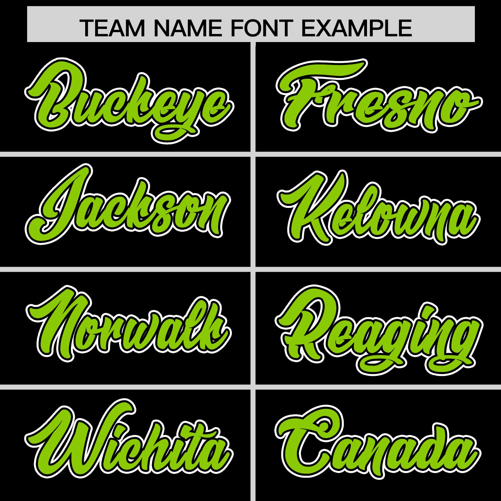 Custom Black Neon Green Contrast Raglan Sleeves Authentic Baseball Jersey