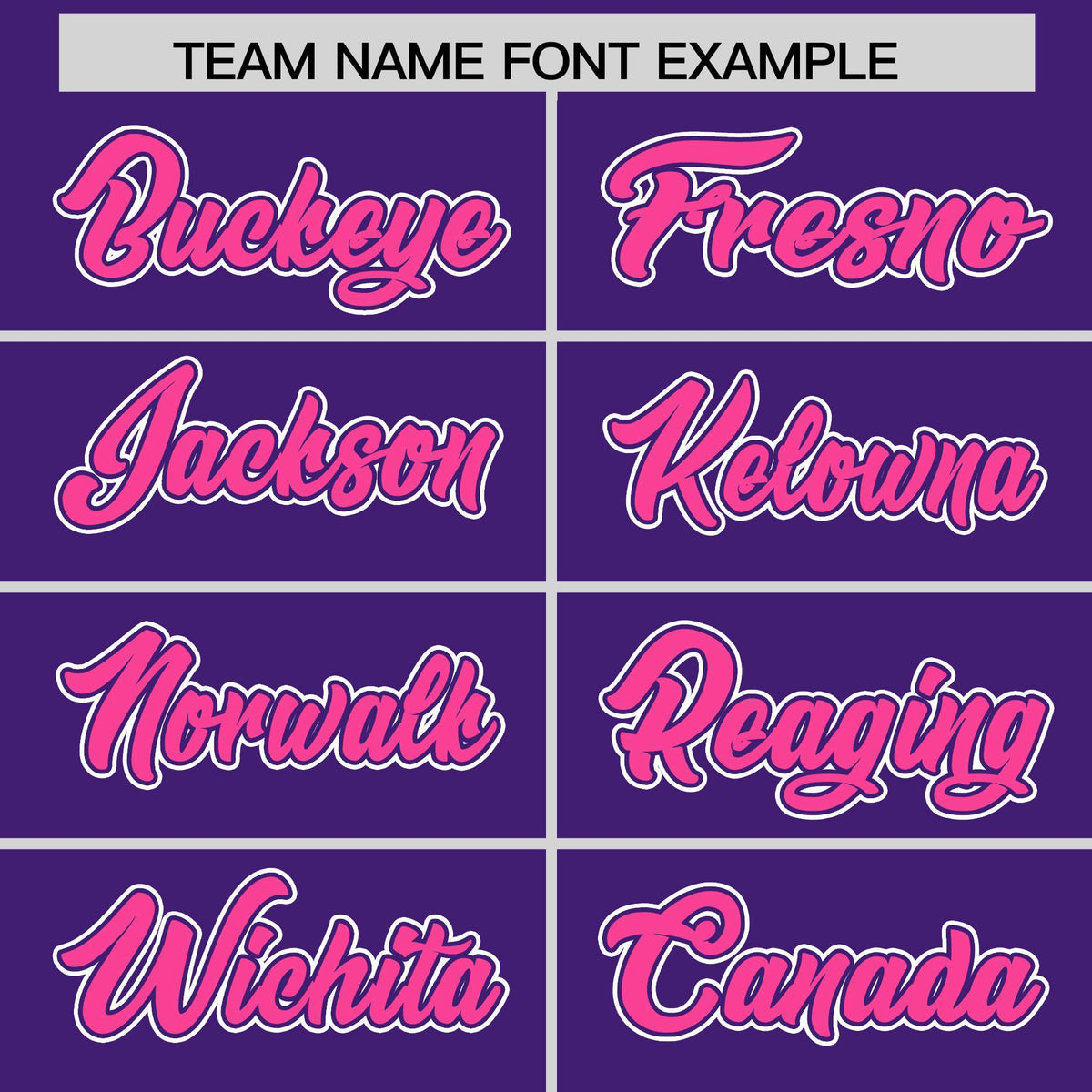 Custom Purple Pink Contrast Raglan Sleeves Authentic Baseball Jersey