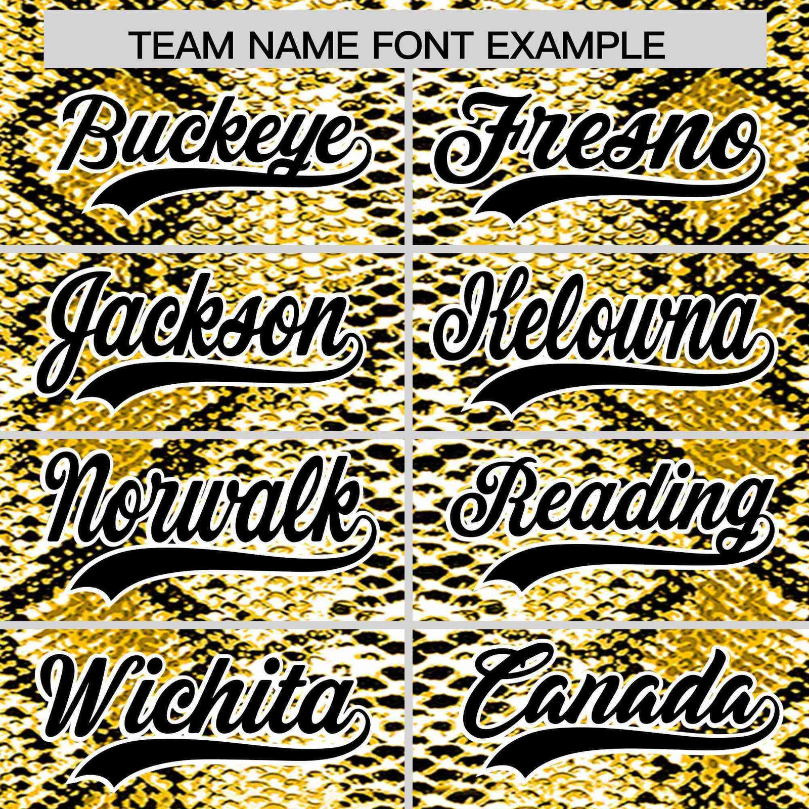 Custom Multi Color Snakeskin Pattern Authentic Baseball Jersey