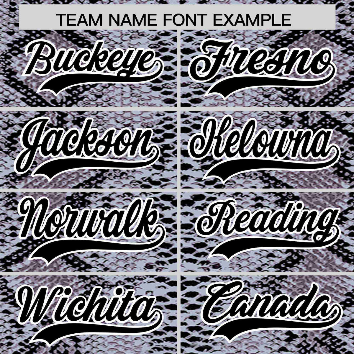 Custom Multi Color Snakeskin Pattern Authentic Baseball Jersey