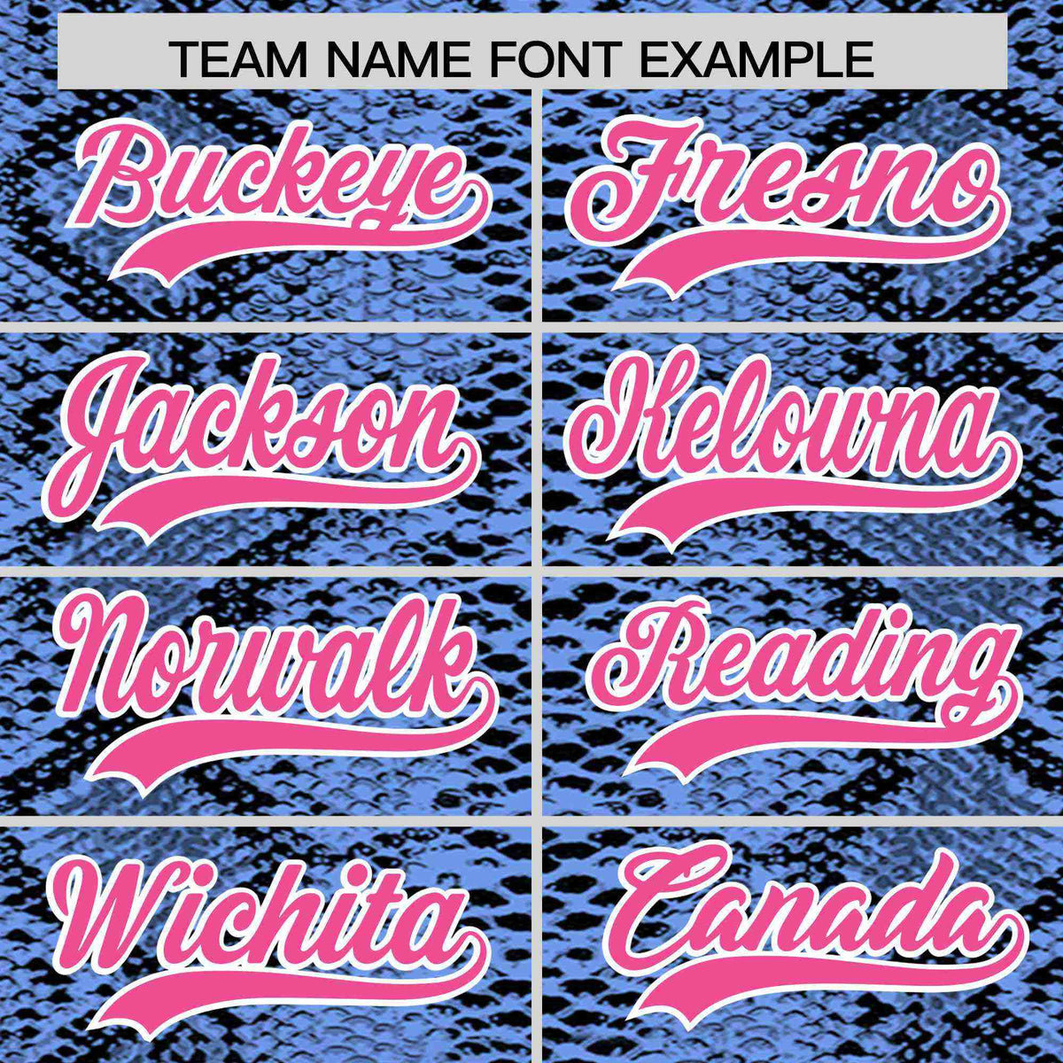 Custom Multi Color Snakeskin Pattern Authentic Baseball Jersey