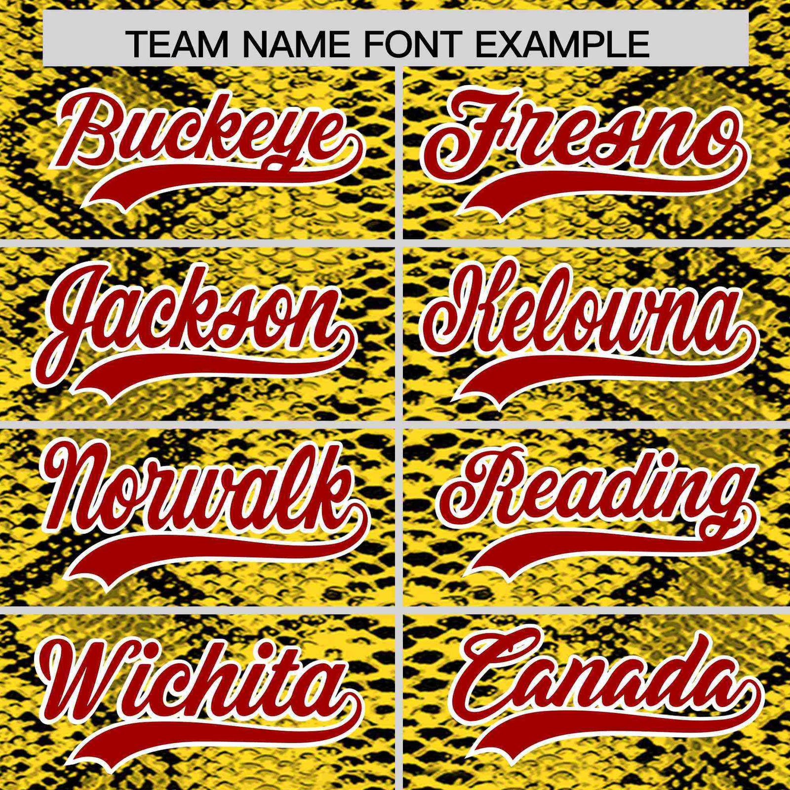 Custom Multi Color Snakeskin Pattern Authentic Baseball Jersey