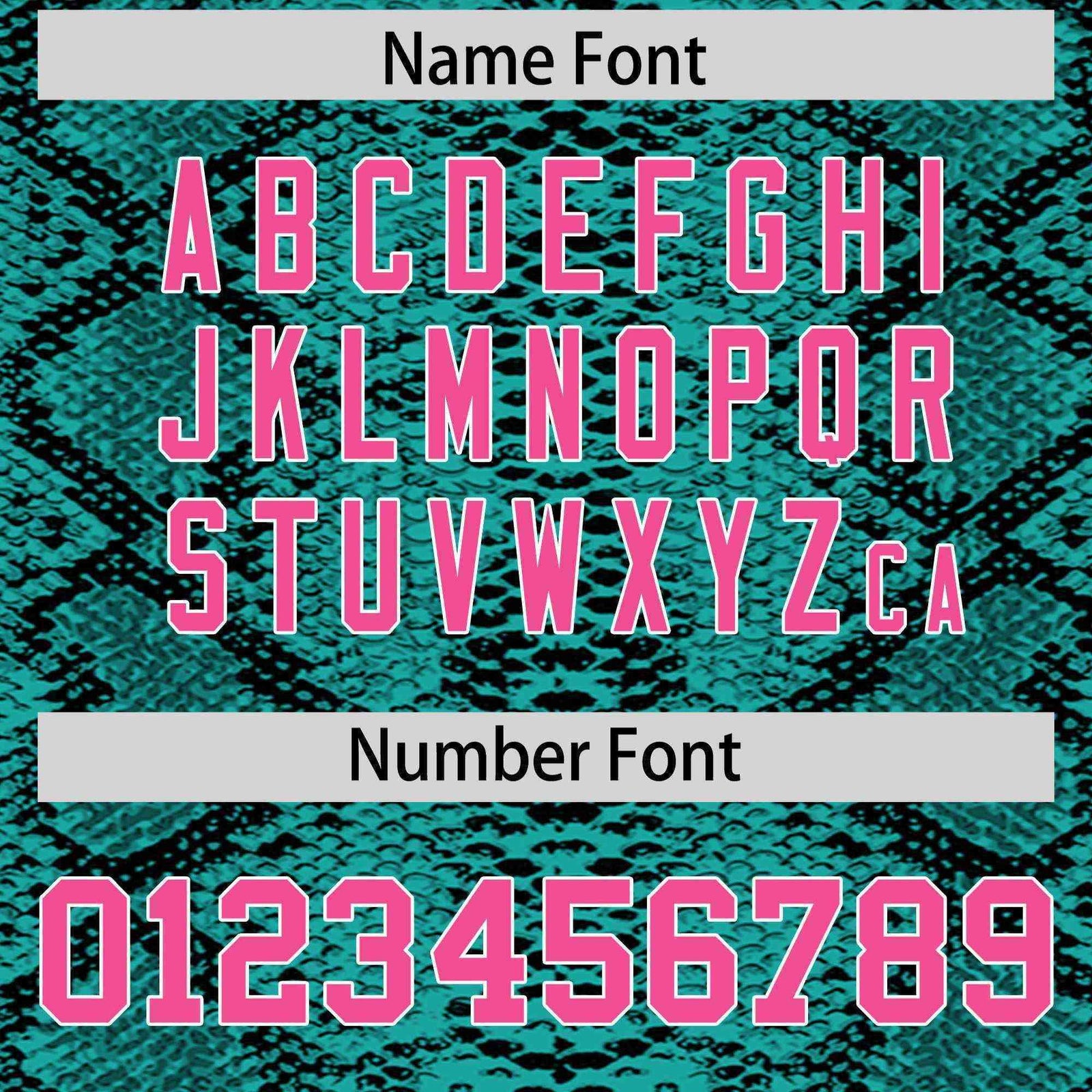 Custom Multi Color Snakeskin Pattern Authentic Baseball Jersey