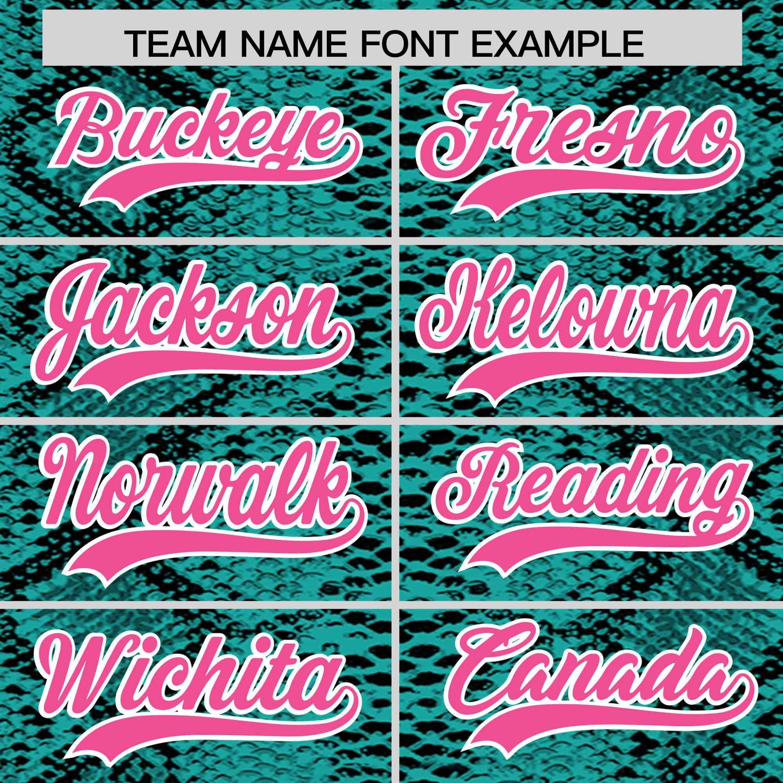 Custom Multi Color Snakeskin Pattern Authentic Baseball Jersey