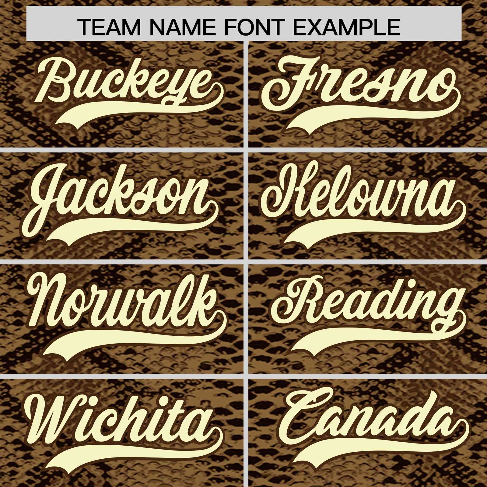 Custom Multi Color Snakeskin Pattern Authentic Baseball Jersey