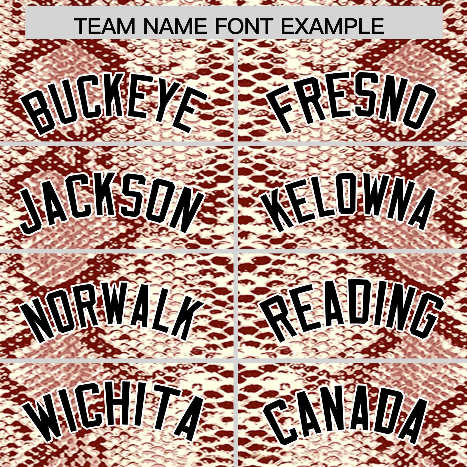 Custom Multi Color Snakeskin Pattern Authentic Baseball Jersey