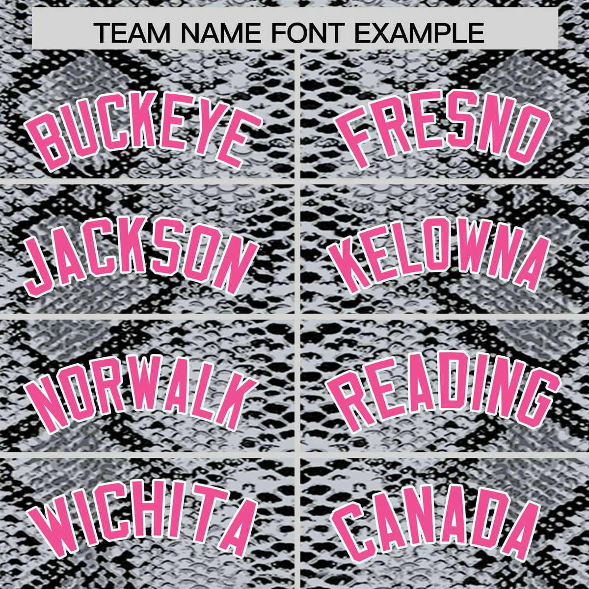 Custom Multi Color Snakeskin Pattern Authentic Baseball Jersey