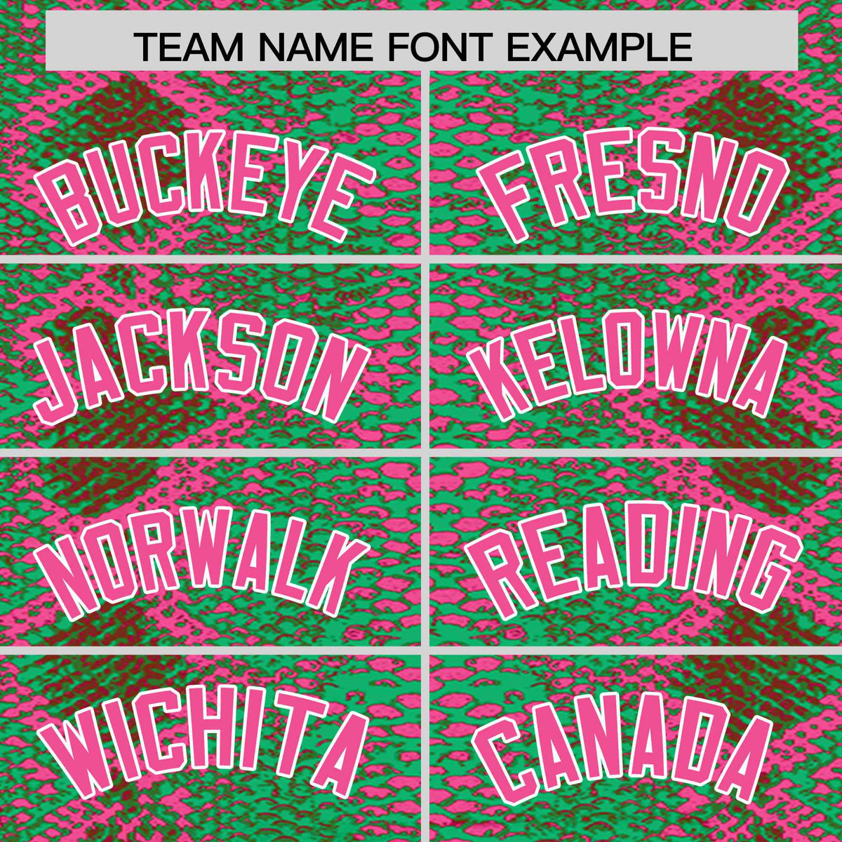 Custom Multi Color Snakeskin Pattern Authentic Baseball Jersey