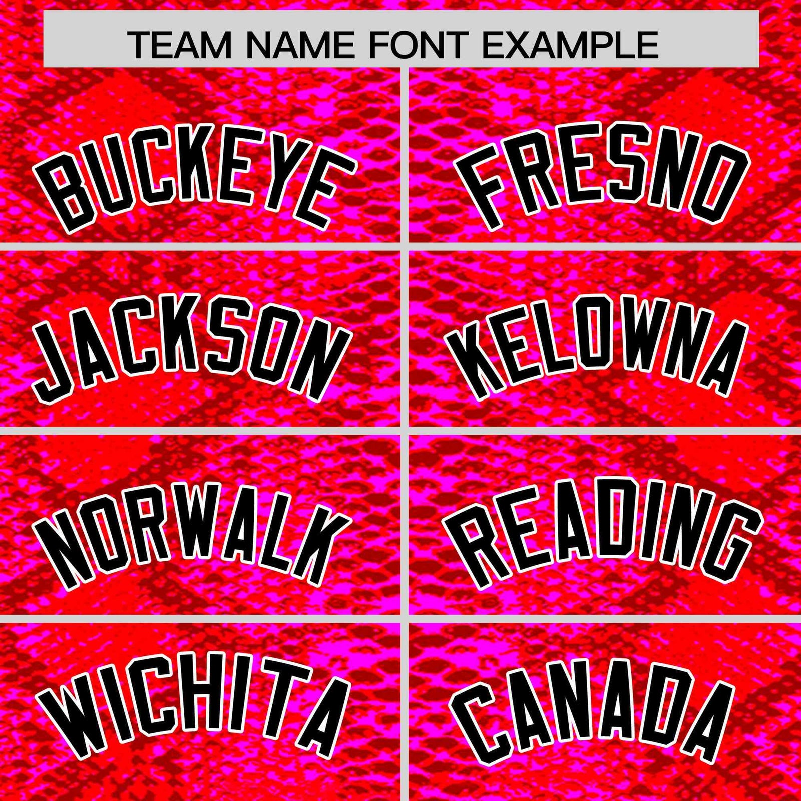 Custom Multi Color Snakeskin Pattern Authentic Baseball Jersey