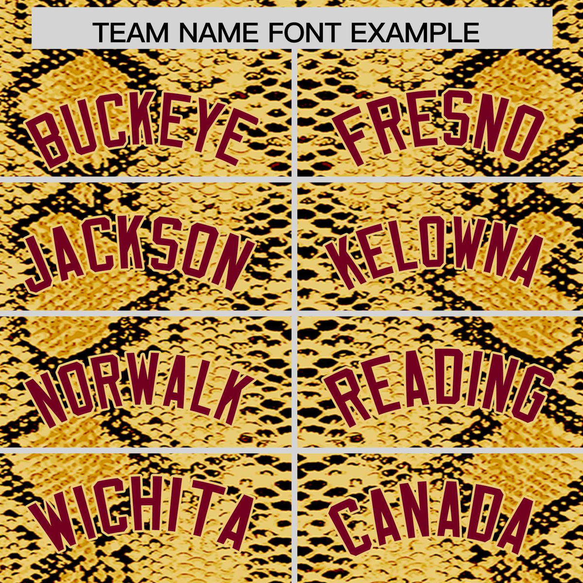 Custom Multi Color Snakeskin Pattern Authentic Baseball Jersey