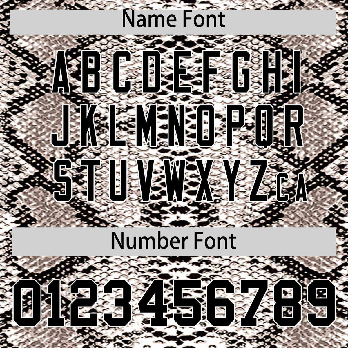 Custom Multi Color Snakeskin Pattern Authentic Baseball Jersey