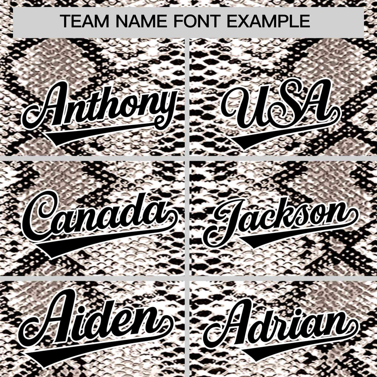 Custom Multi Color Snakeskin Pattern Authentic Baseball Jersey