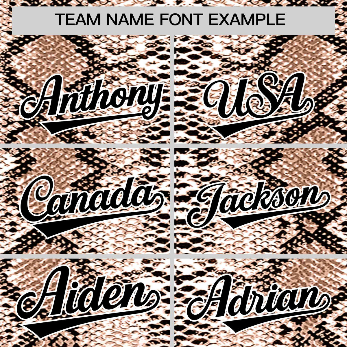 Custom Multi Color Snakeskin Pattern Authentic Baseball Jersey