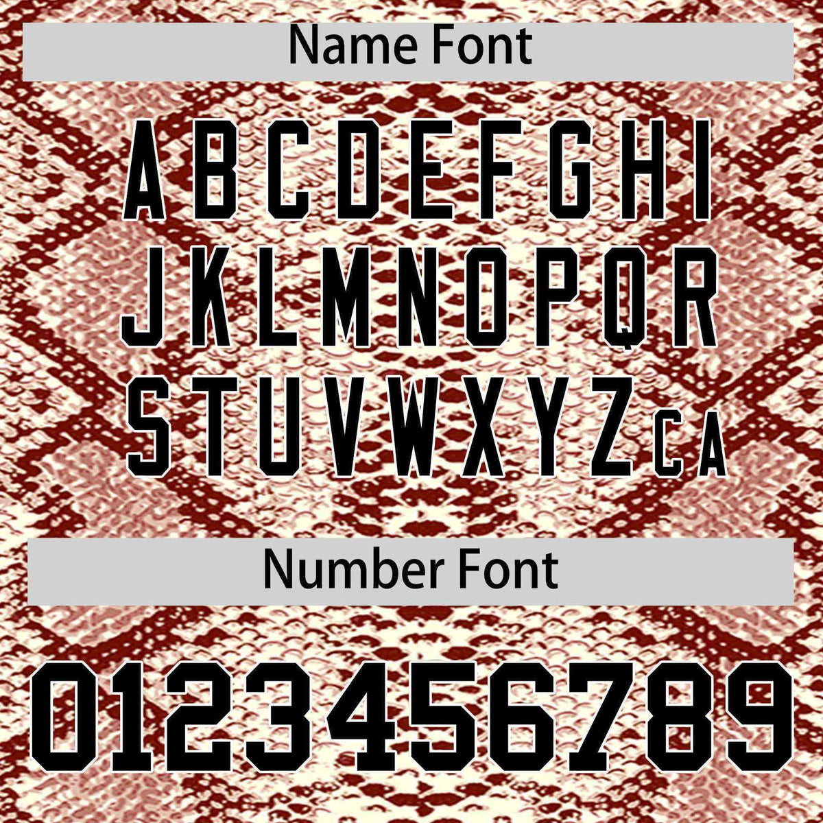 Custom Multi Color Snakeskin Pattern Authentic Baseball Jersey