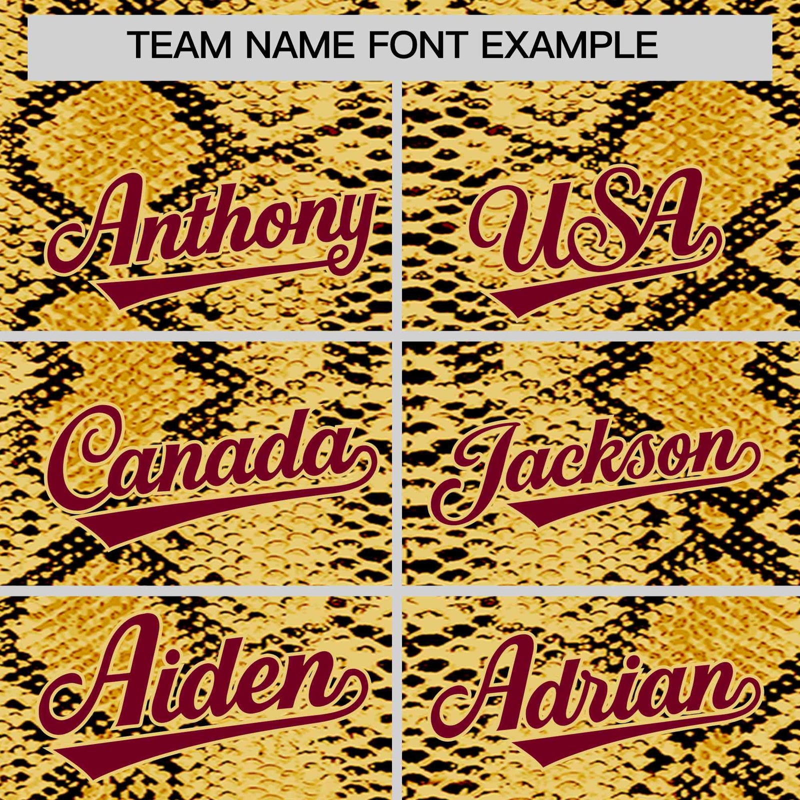 Custom Multi Color Snakeskin Pattern Authentic Baseball Jersey