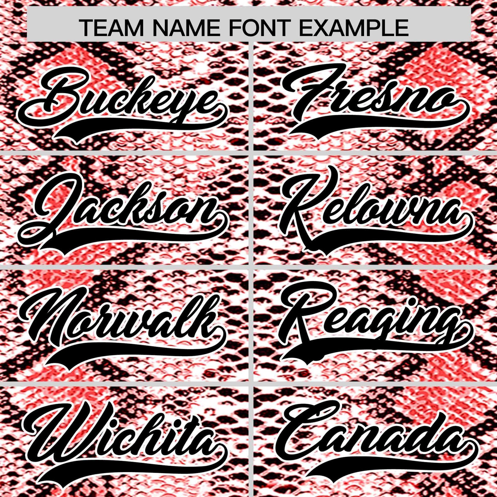 Custom Multi Color Snakeskin Pattern Authentic Baseball Jersey