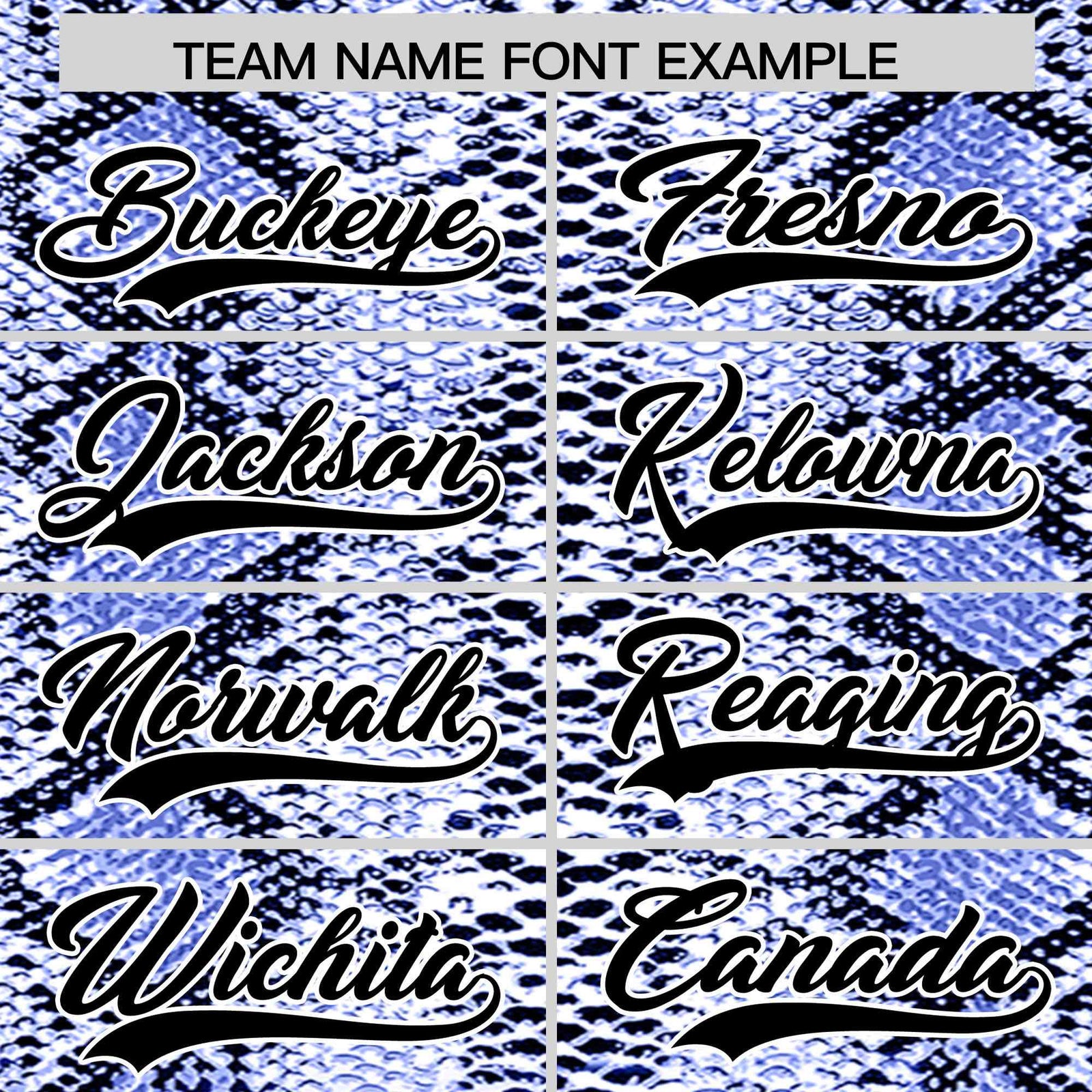 Custom Multi Color Snakeskin Pattern Authentic Baseball Jersey