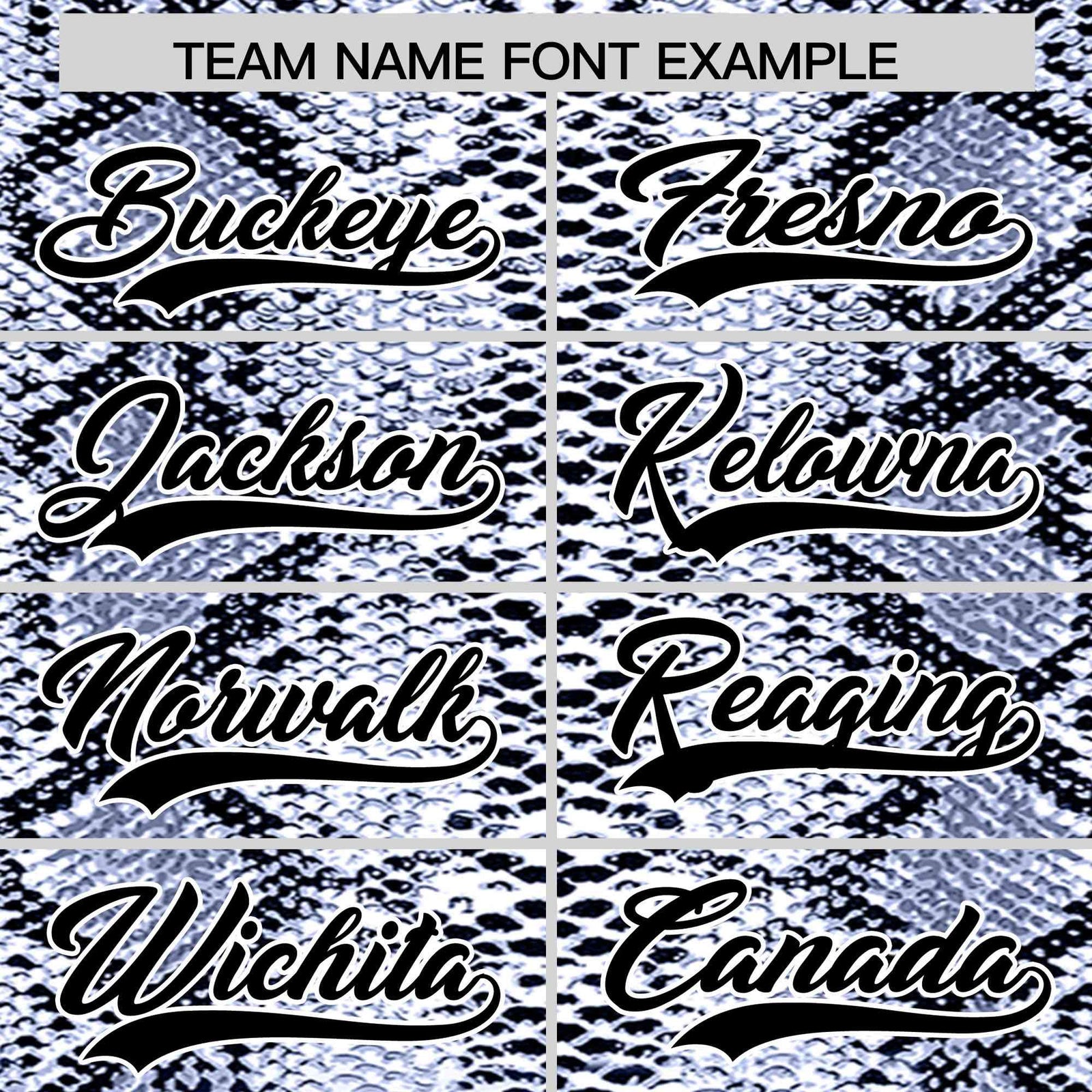 Custom Multi Color Snakeskin Pattern Authentic Baseball Jersey