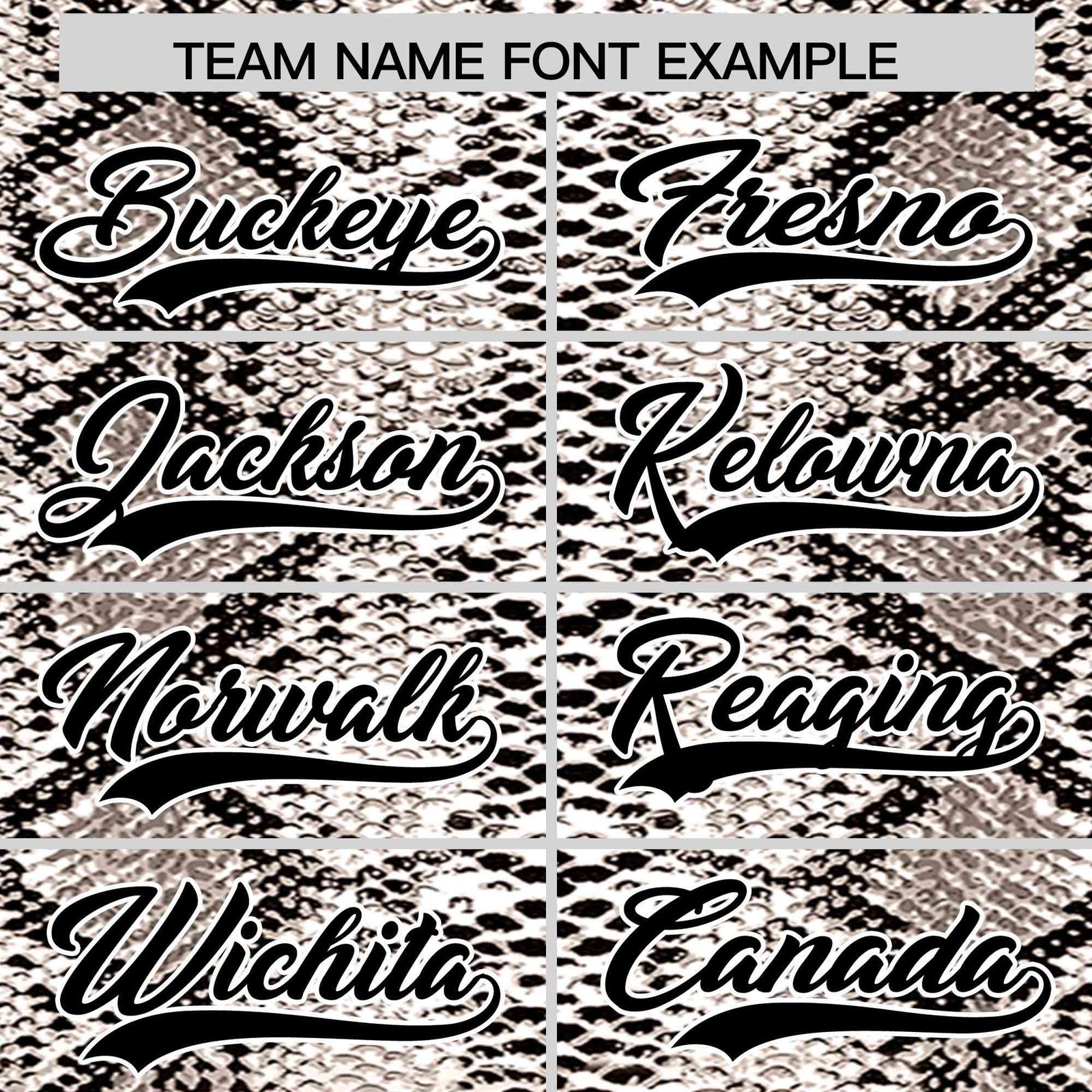 Custom Multi Color Snakeskin Pattern Authentic Baseball Jersey