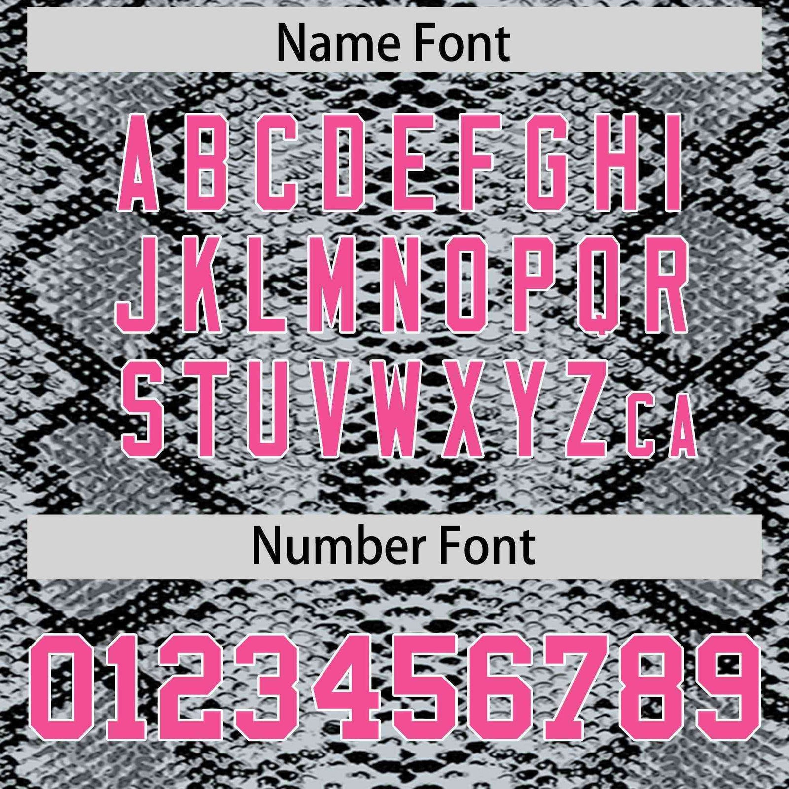 Custom Multi Color Snakeskin Pattern Authentic Baseball Jersey