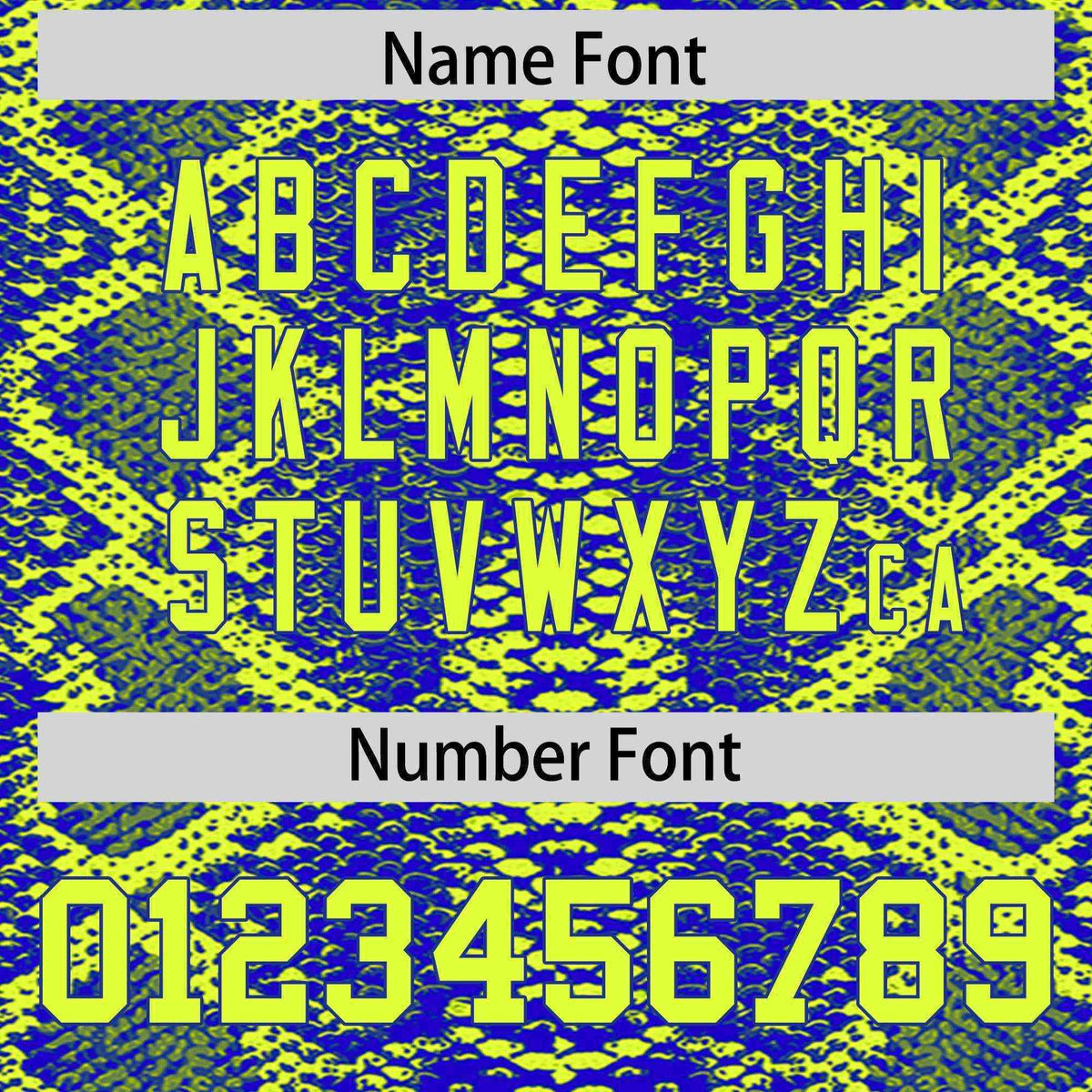 Custom Multi Color Snakeskin Pattern Authentic Baseball Jersey