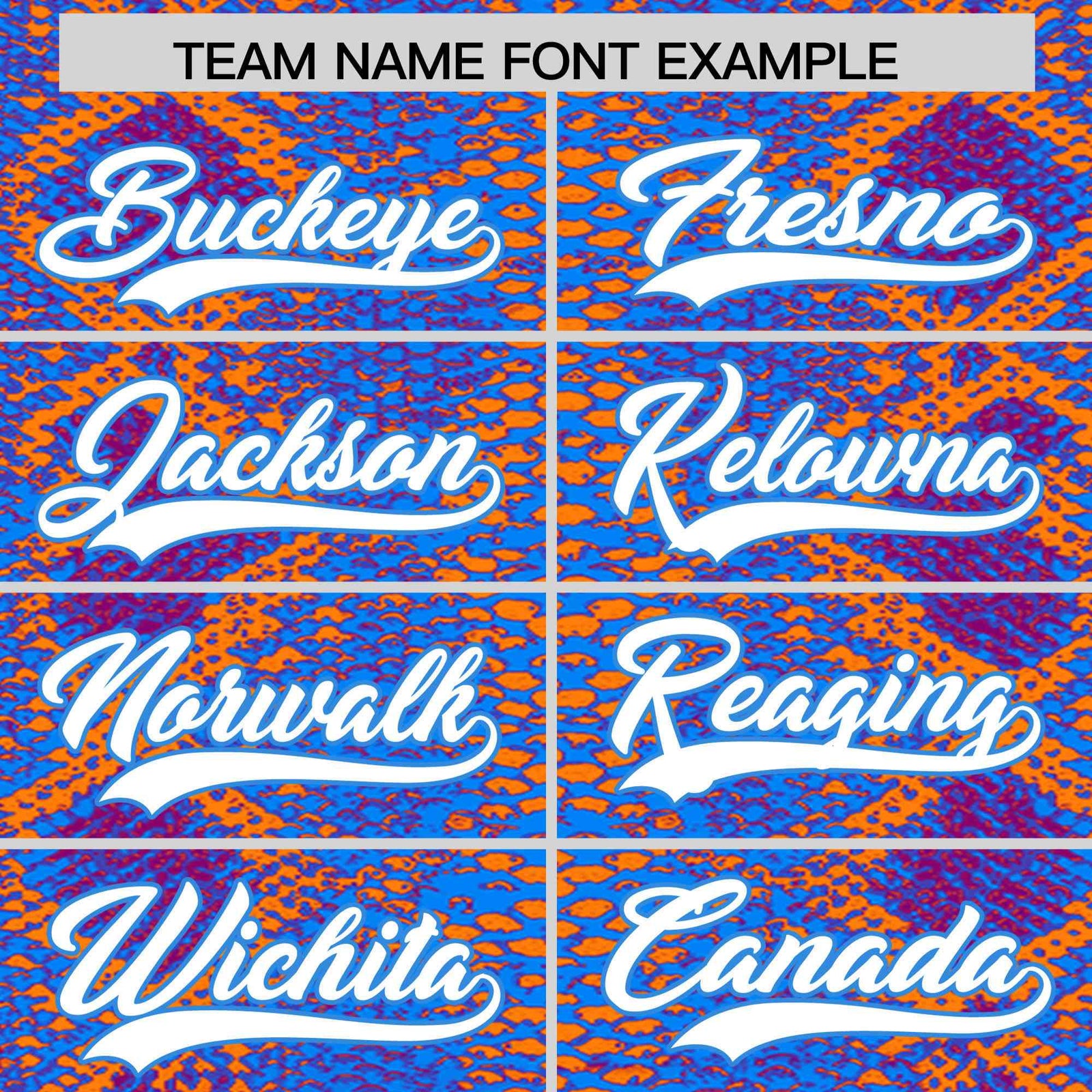 Custom Multi Color Snakeskin Pattern Authentic Baseball Jersey