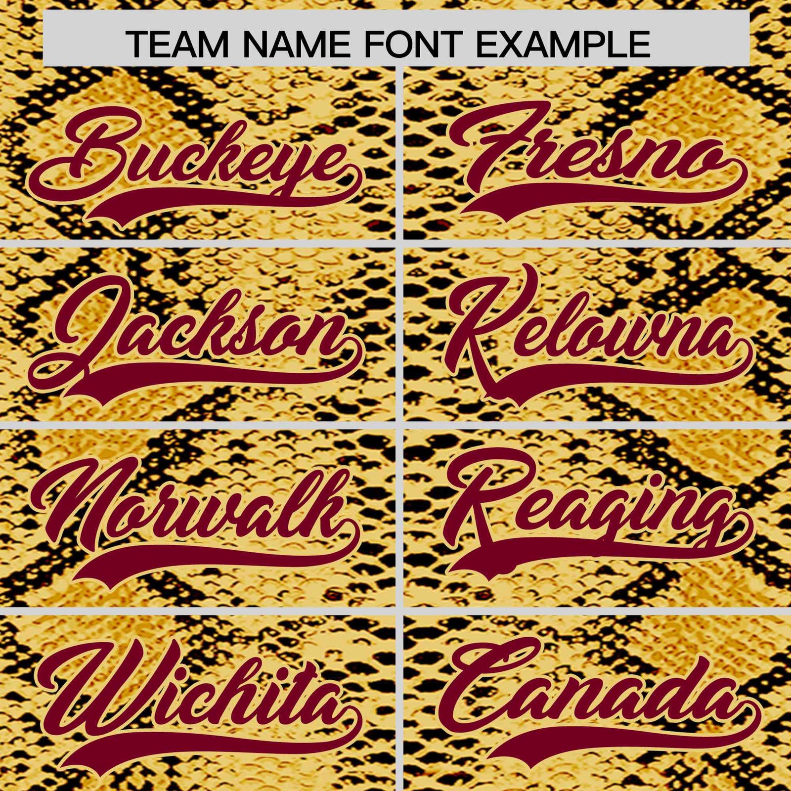 Custom Multi Color Snakeskin Pattern Authentic Baseball Jersey