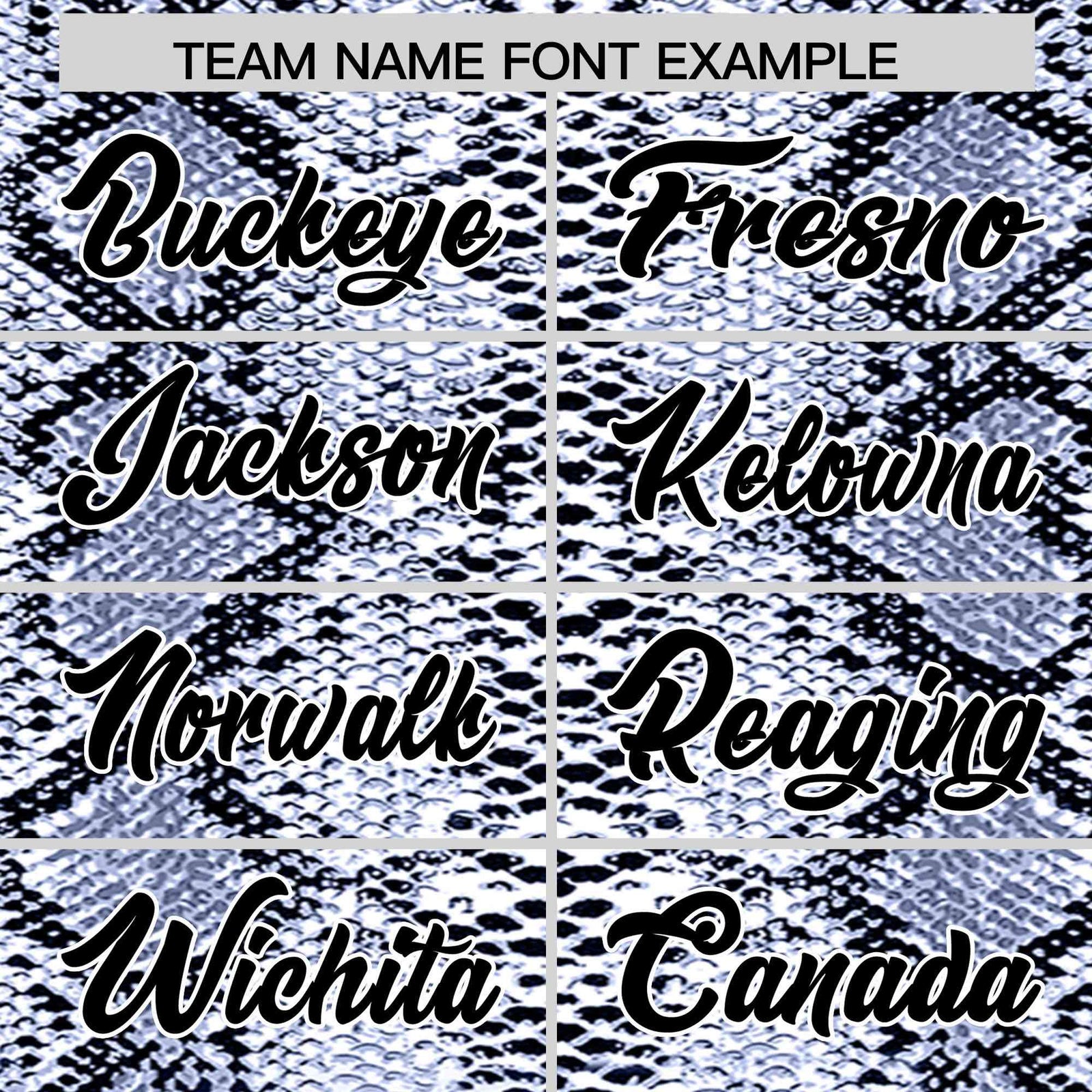 Custom Multi Color Snakeskin Pattern Authentic Baseball Jersey