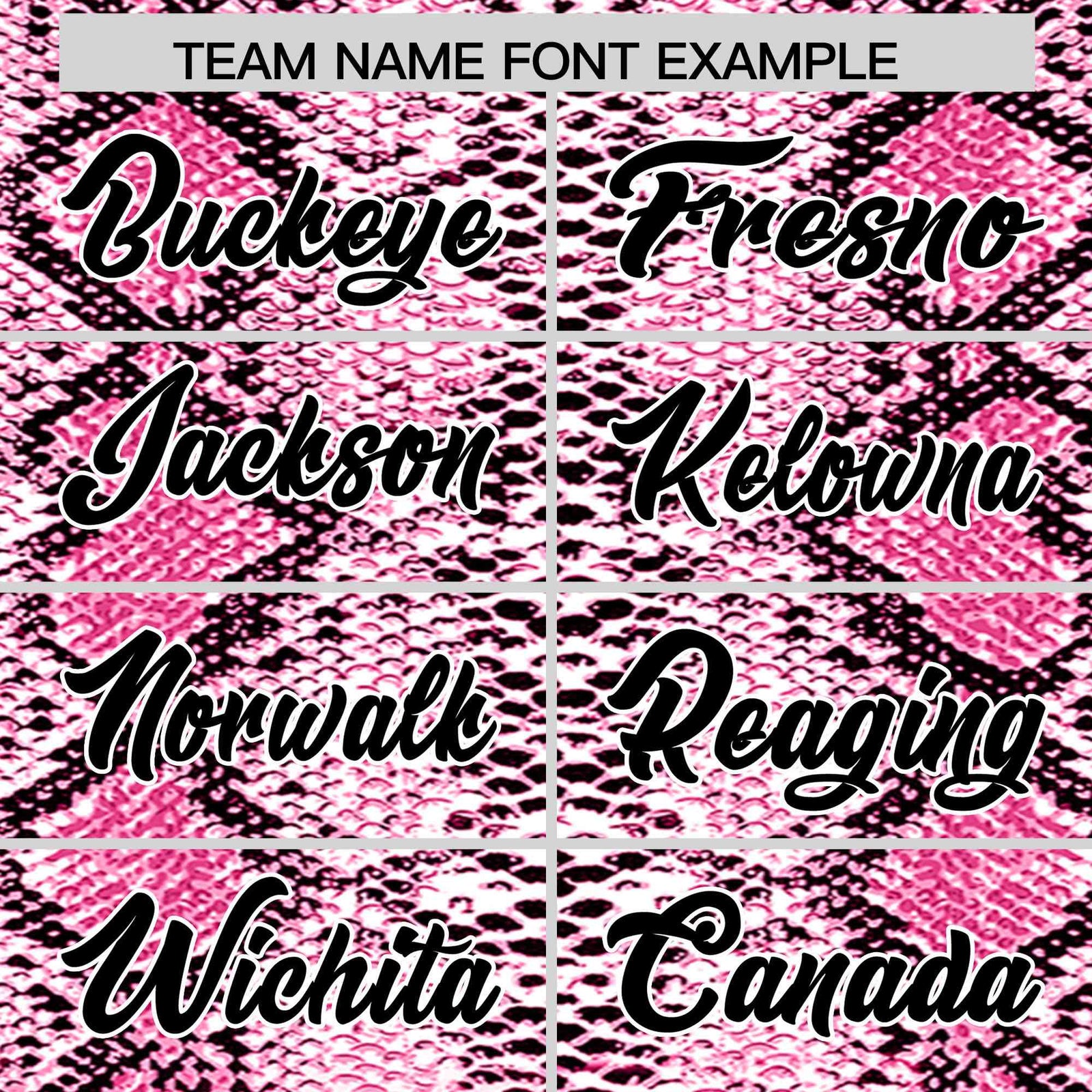 Custom Multi Color Snakeskin Pattern Authentic Baseball Jersey